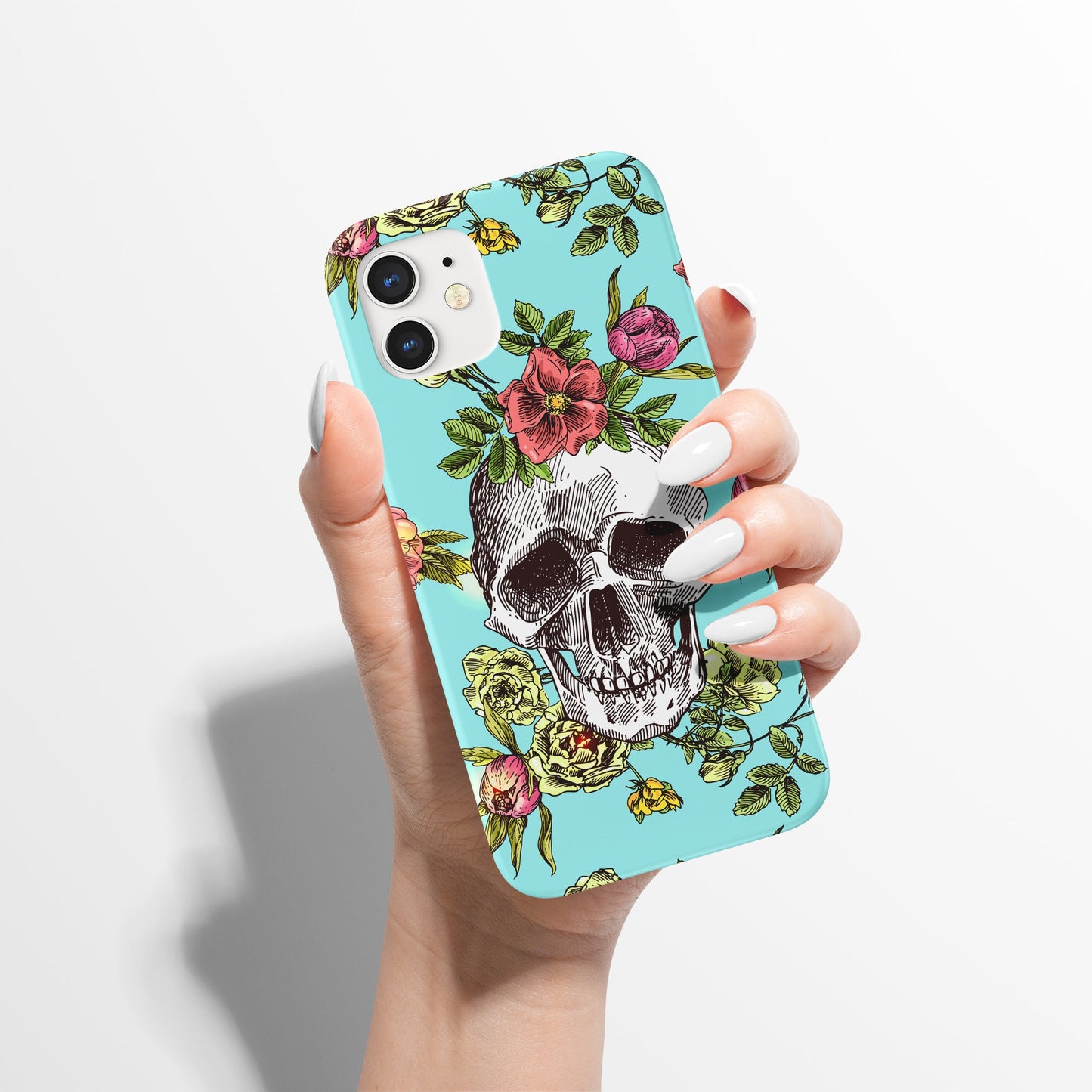 Frida Skull Psychobilly iPhone Case