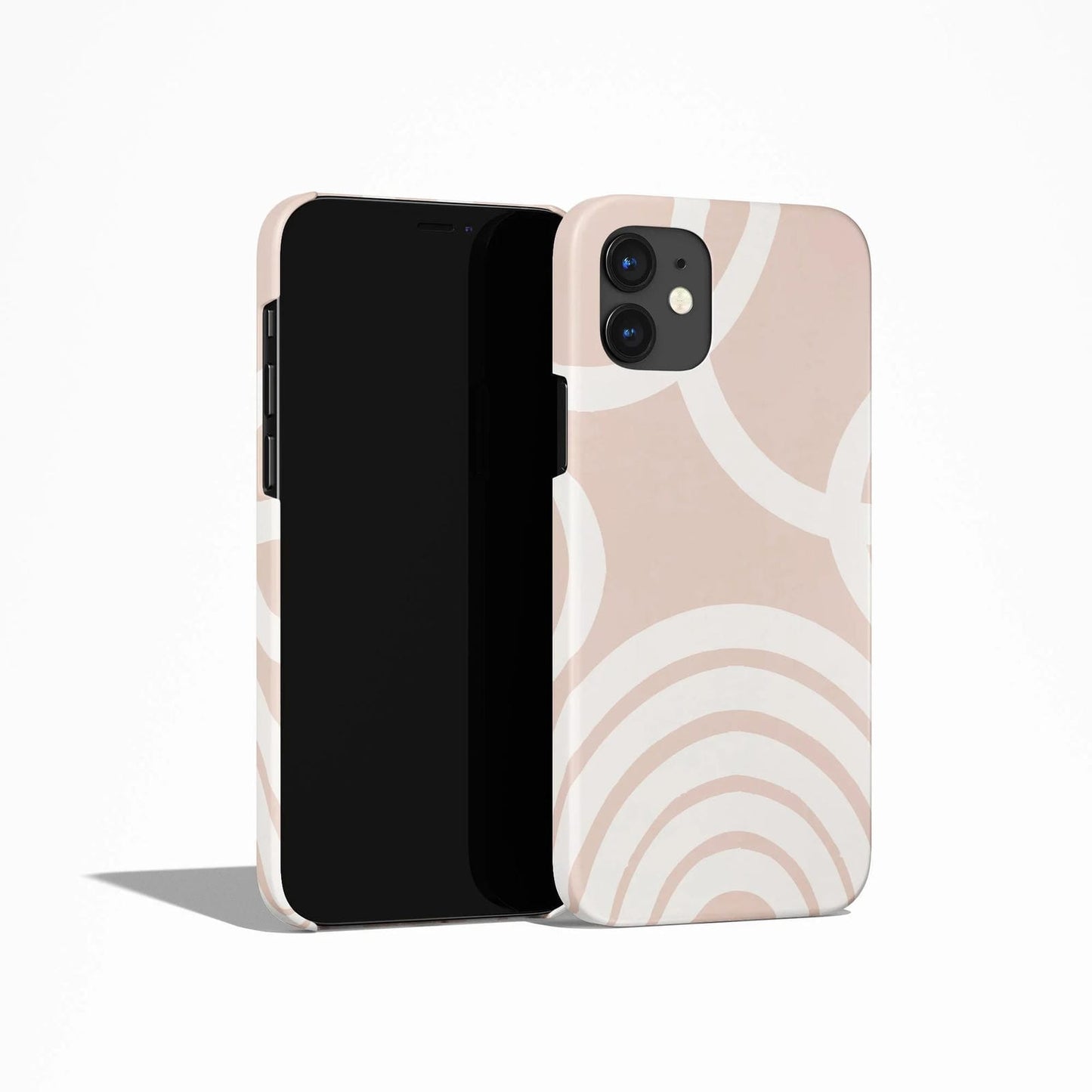 Beige Boho Rainbow iPhone Case