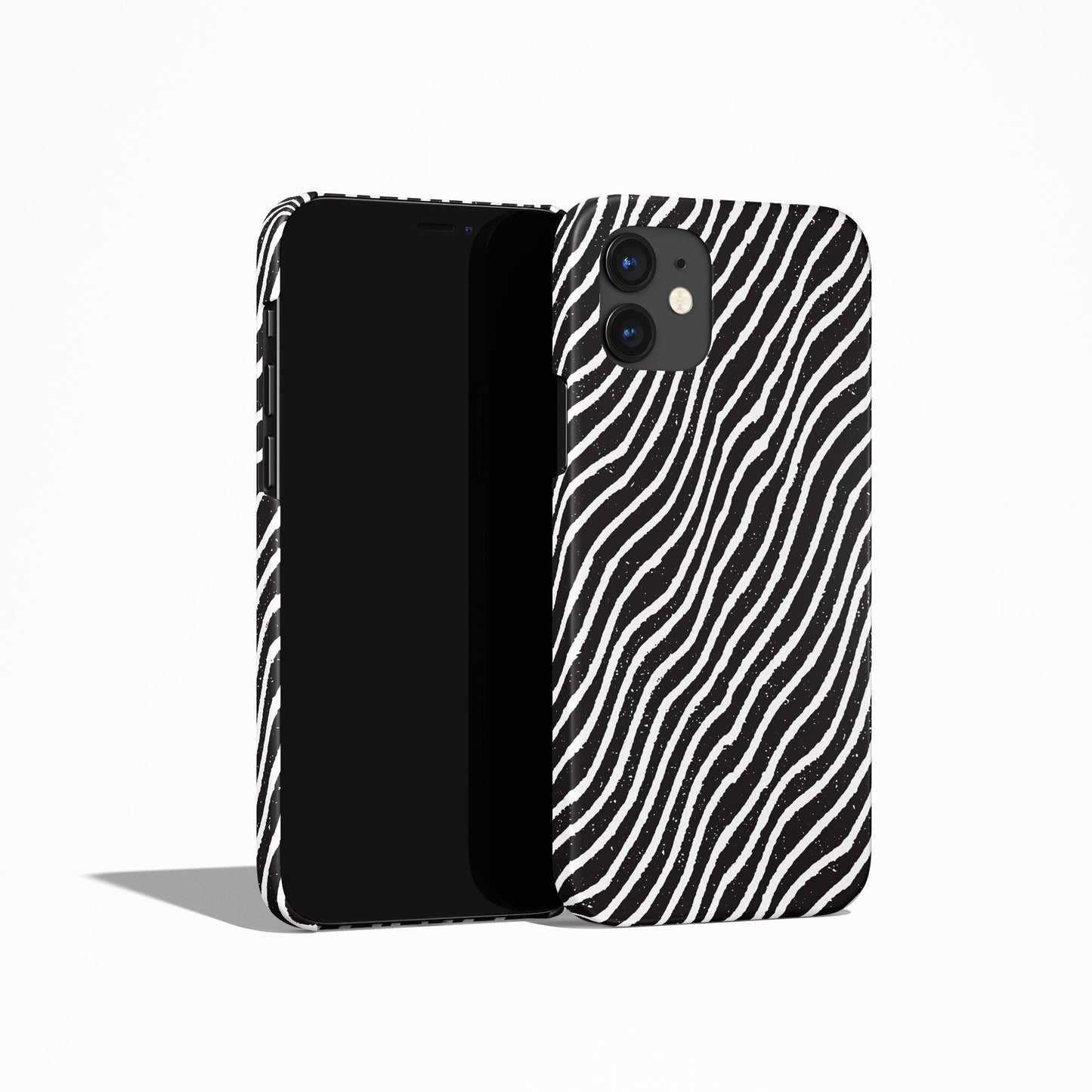 Black&White Wave iPhone Case