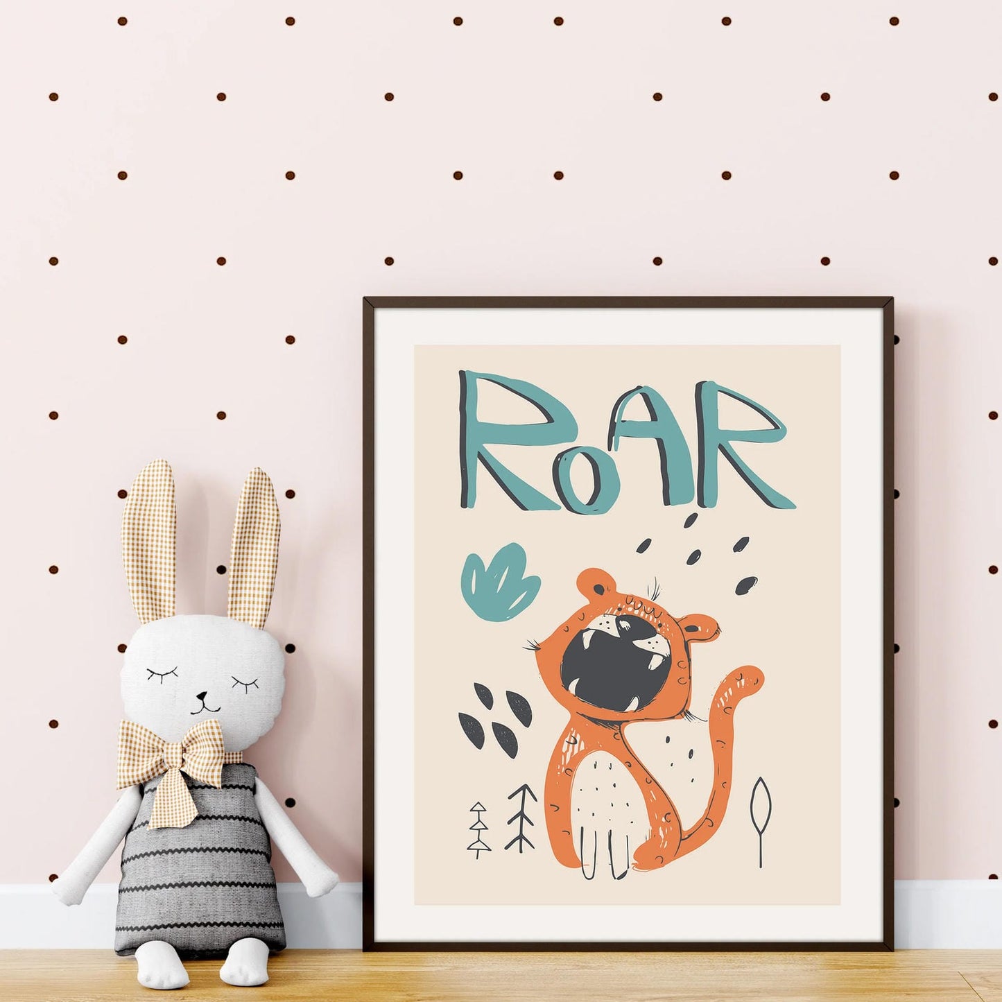Roar Funny Poster