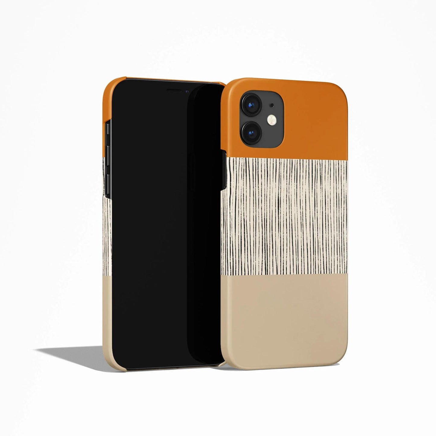 Beige Minimalist Art iPhone Case