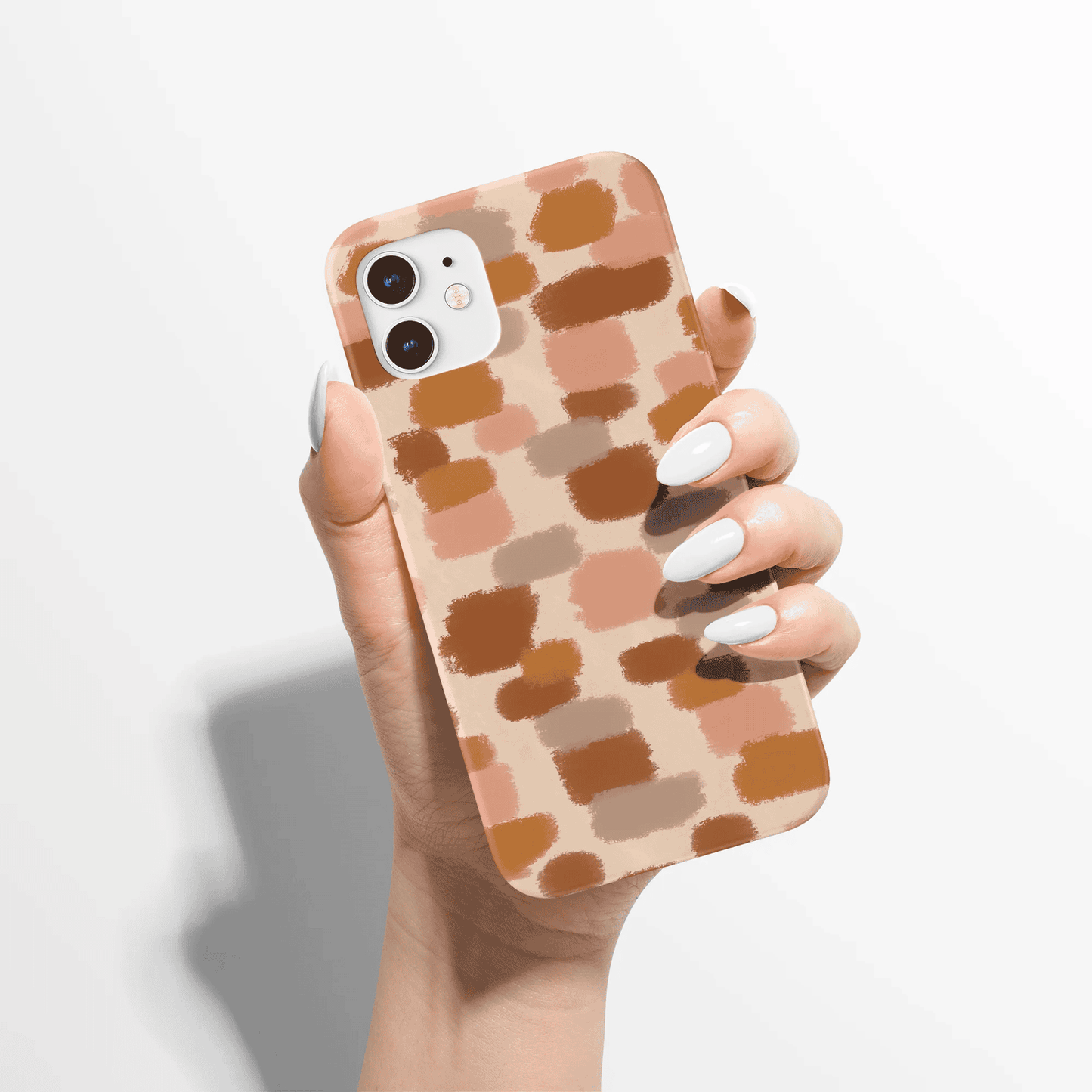 Boho Painted Abstract Pattern iPhone Case