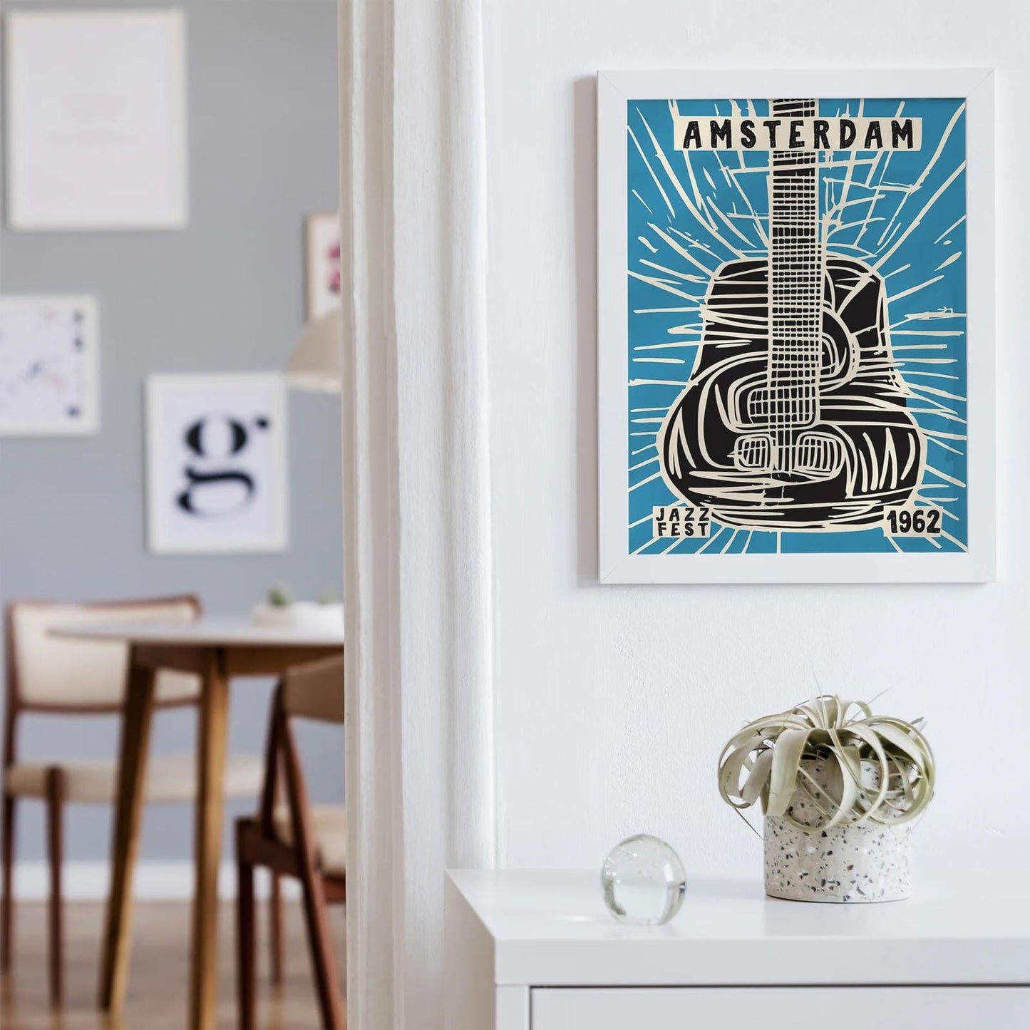 Amsterdam Jazz Fest Blue Poster