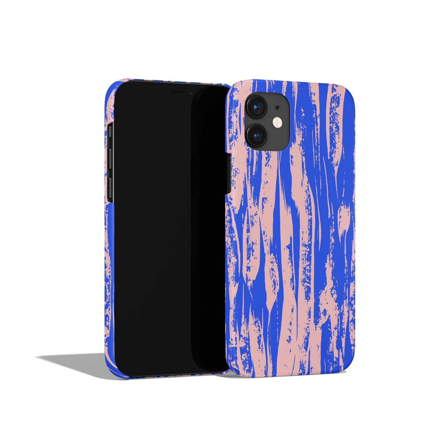 Purple Modern Art iPhone Case