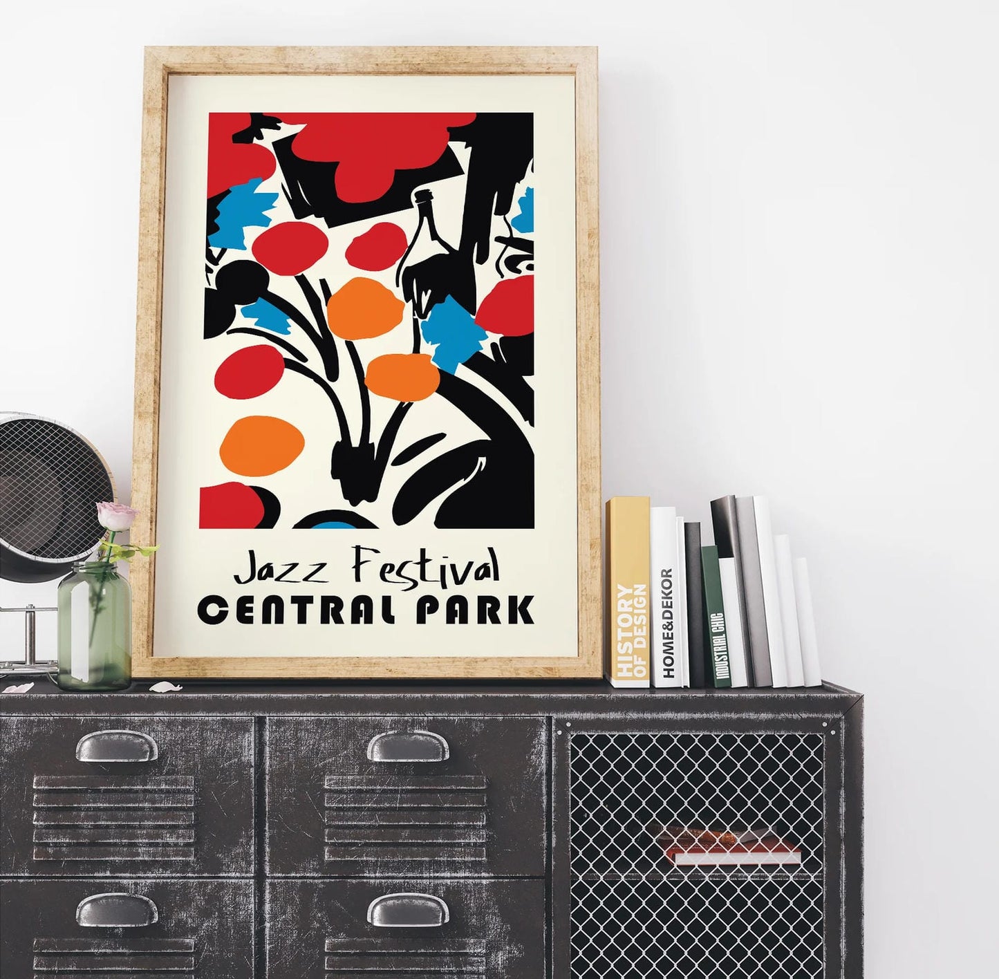 Jazz Festival Central Park NY Poster