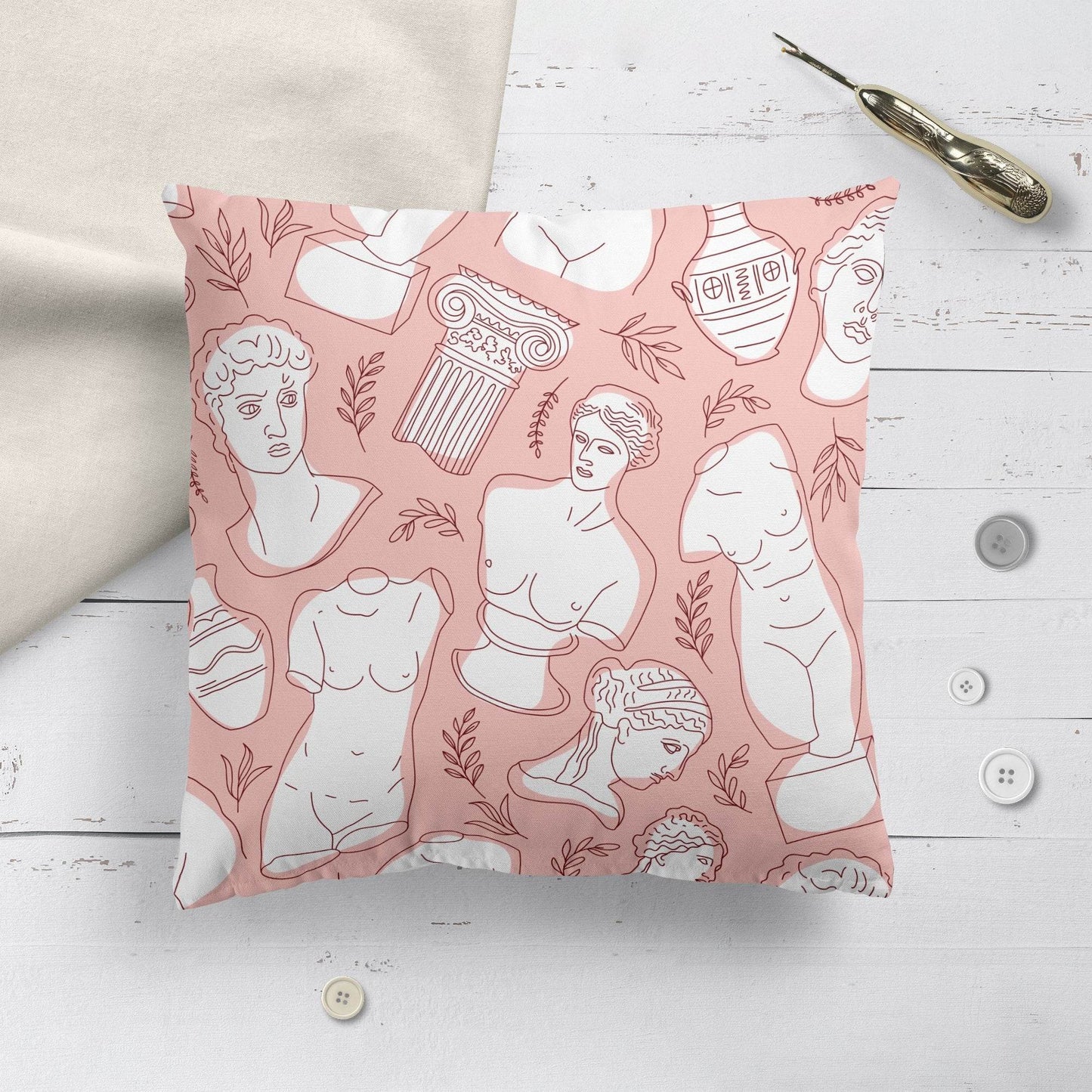 Ancient Greece Pillow - HypeSheriff Europe