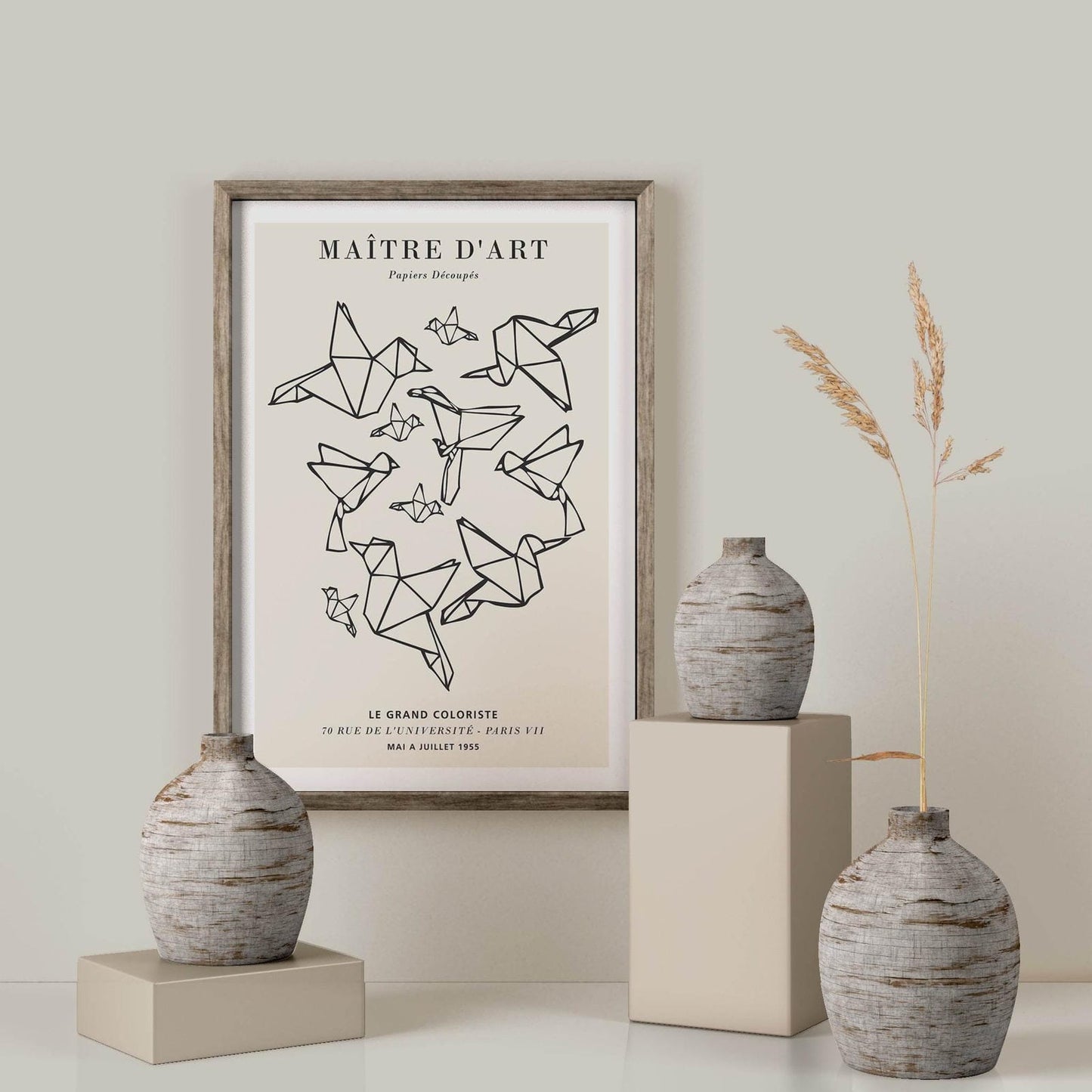 Papiers Decoupes Birds Print - HypeSheriff Europe