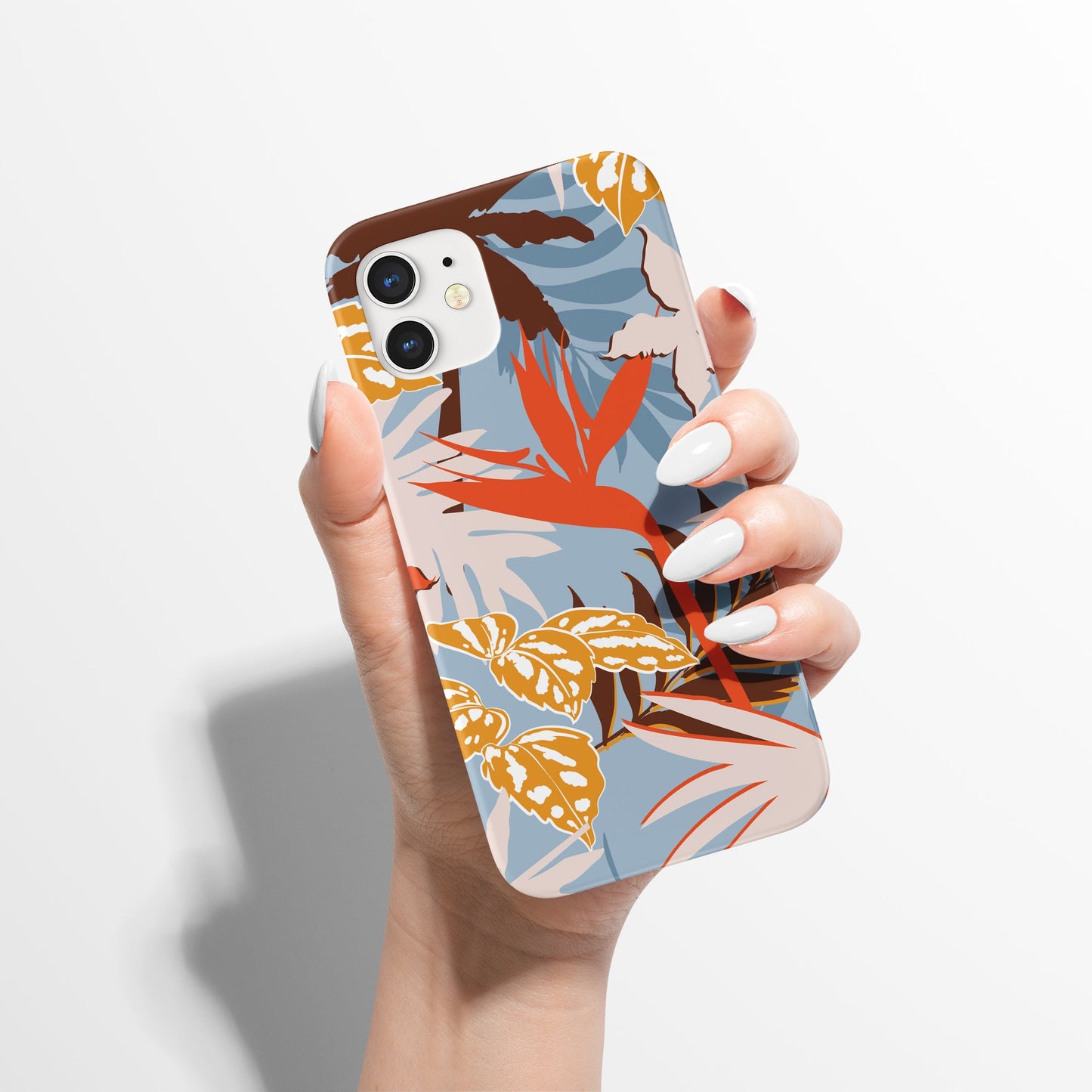 Blue Modern iPhone Case
