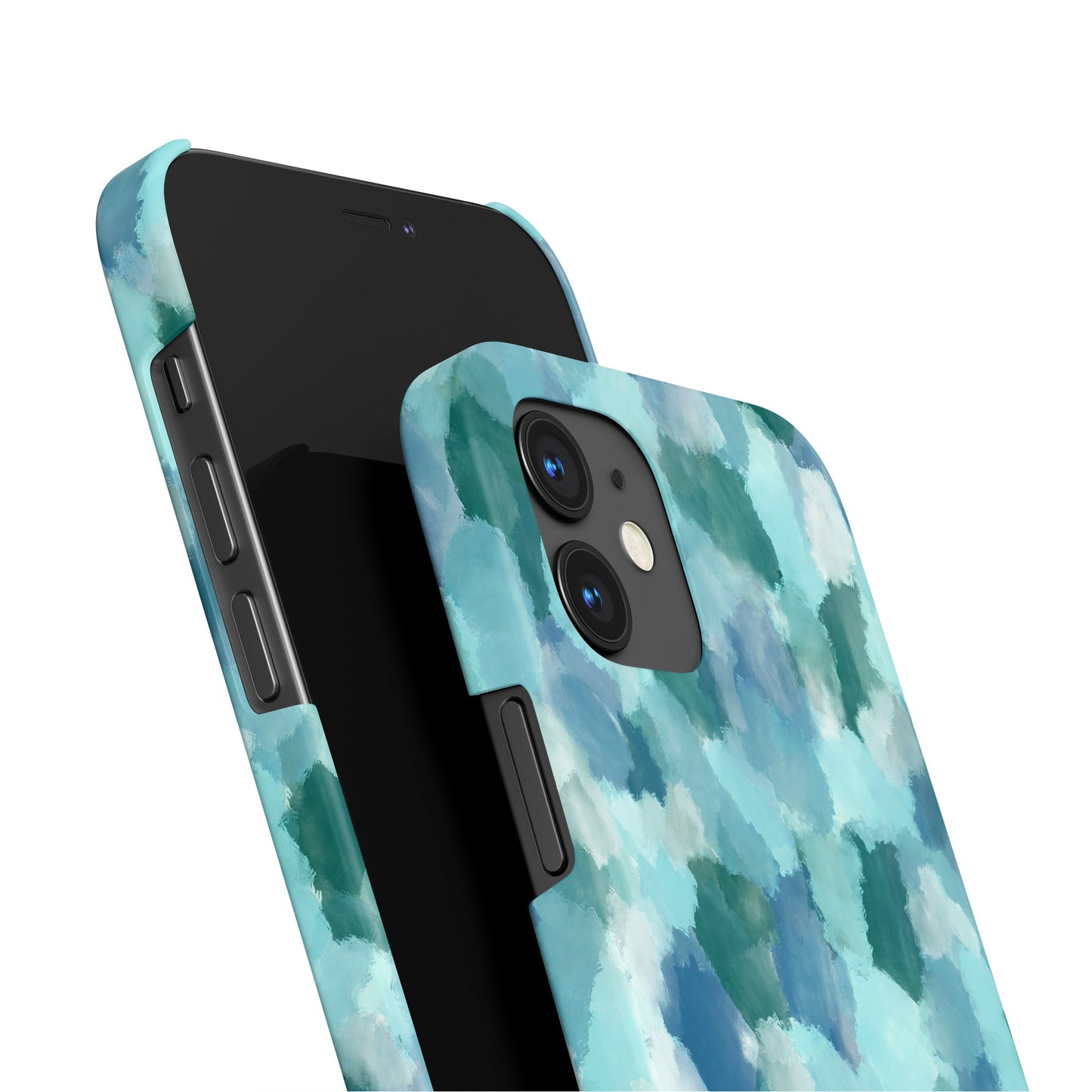 Blue Lagoon Pattern iPhone Case