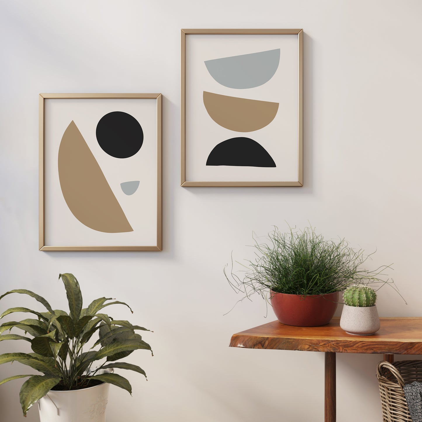 Set of 2 Winter Morning Posters