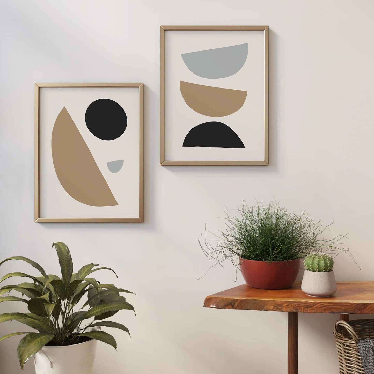 Set of 2 Winter Morning Posters