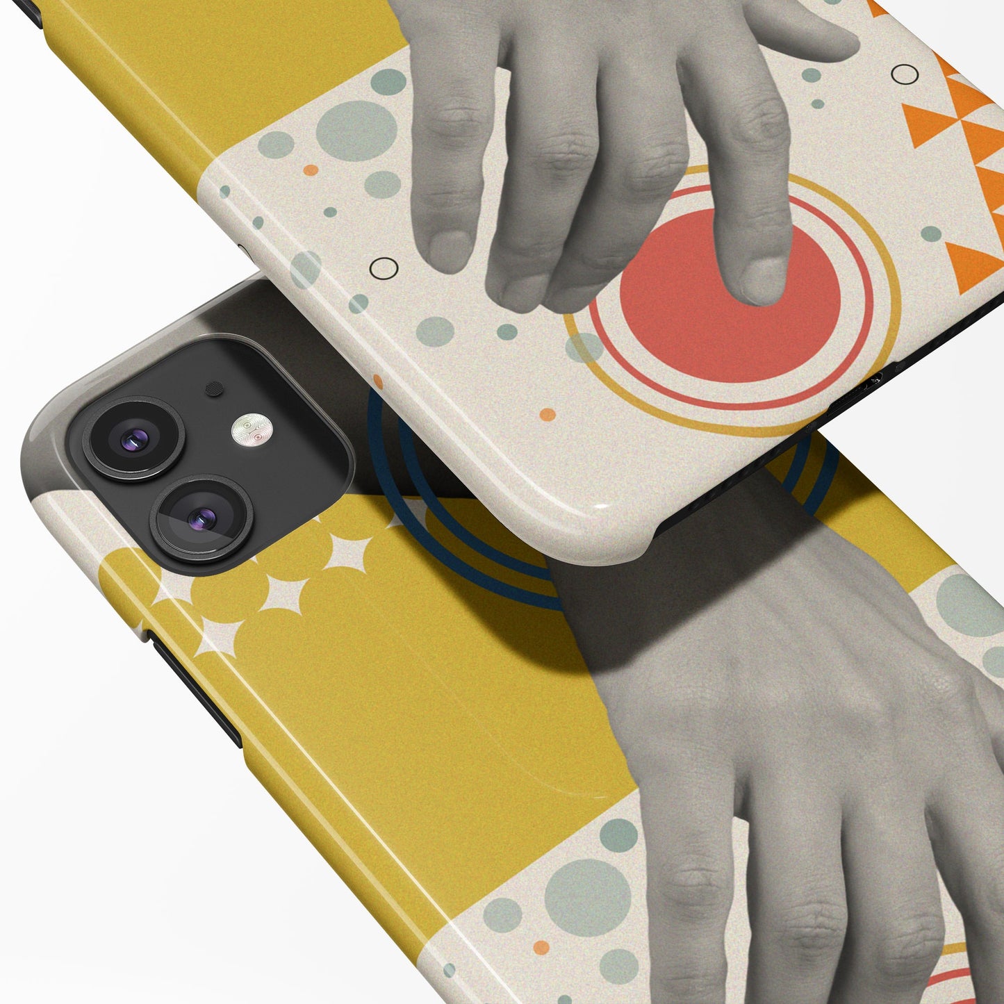 Bauhaus Retro iPhone Case