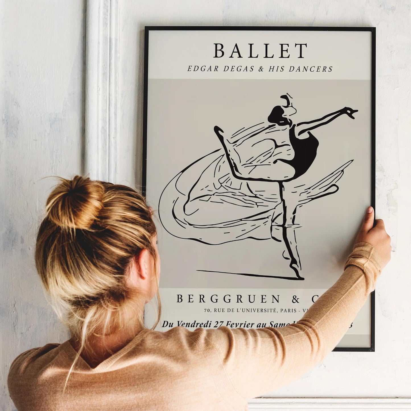 Edgar Degas and His Dancers Poster