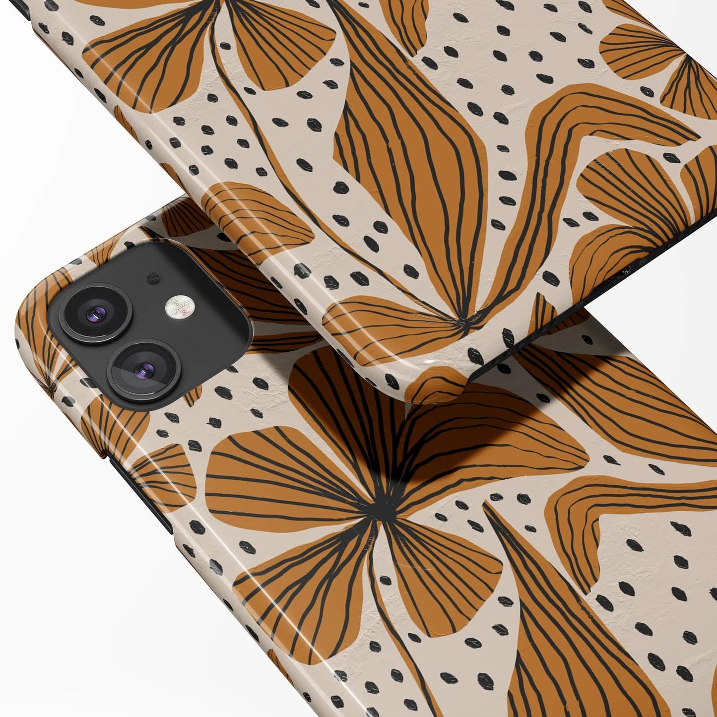 Hand Painted Floral Boho Art iPhone Case
