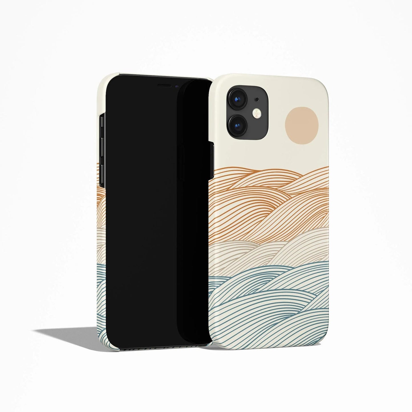 Line Art Travel iPhone Case