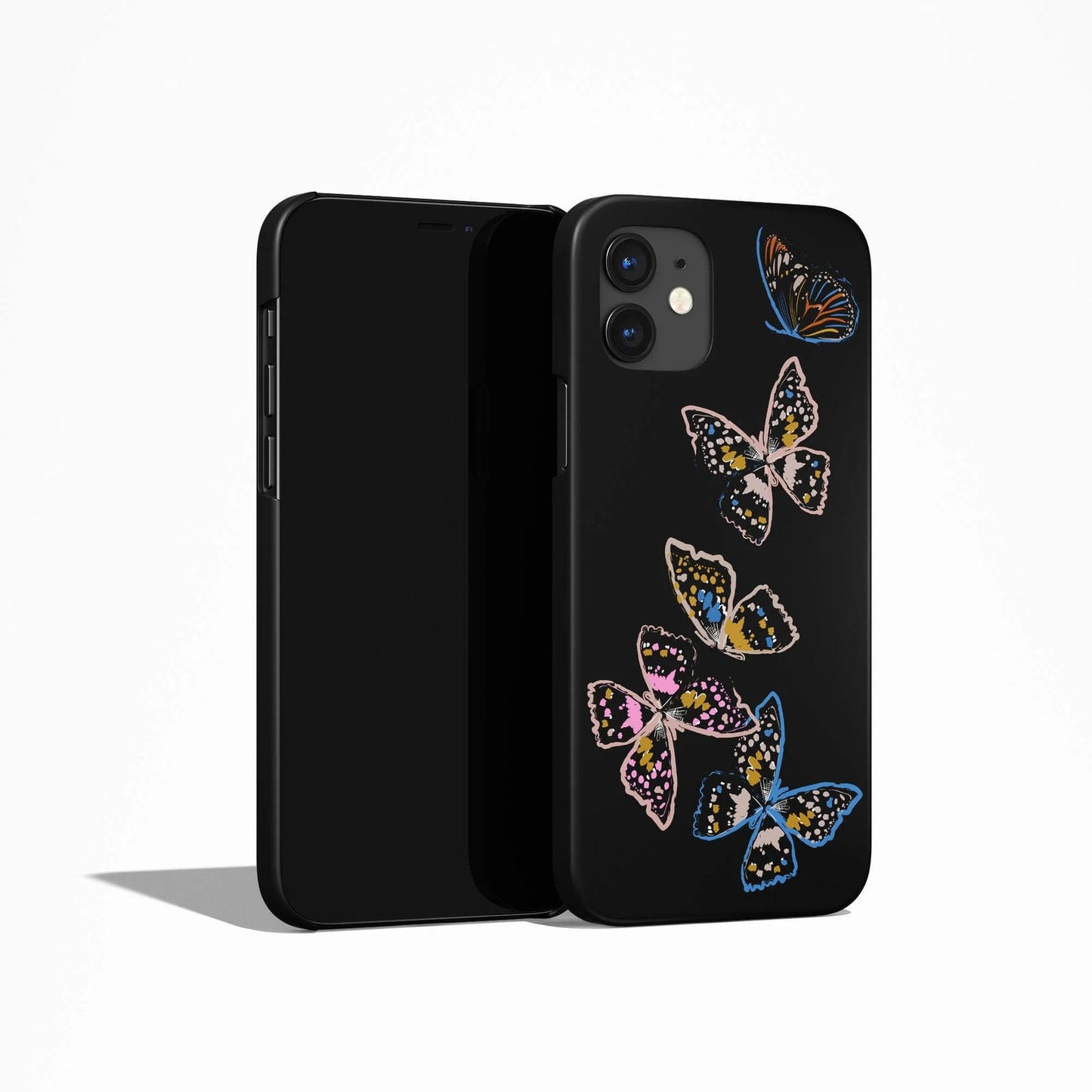 Black Butterflies iPhone Case