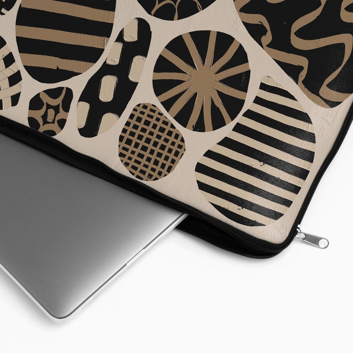 Painted Rustic Abstract Art - Laptop Sleeve