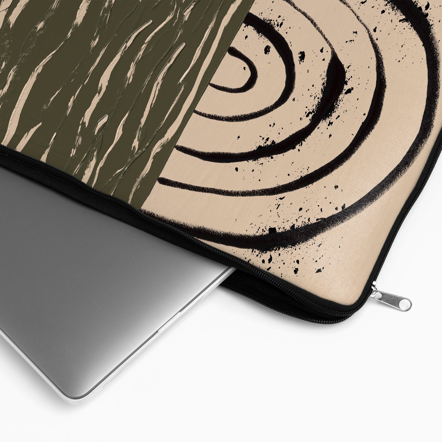 Painted Rustic Rainbow Art- Laptop Sleeve