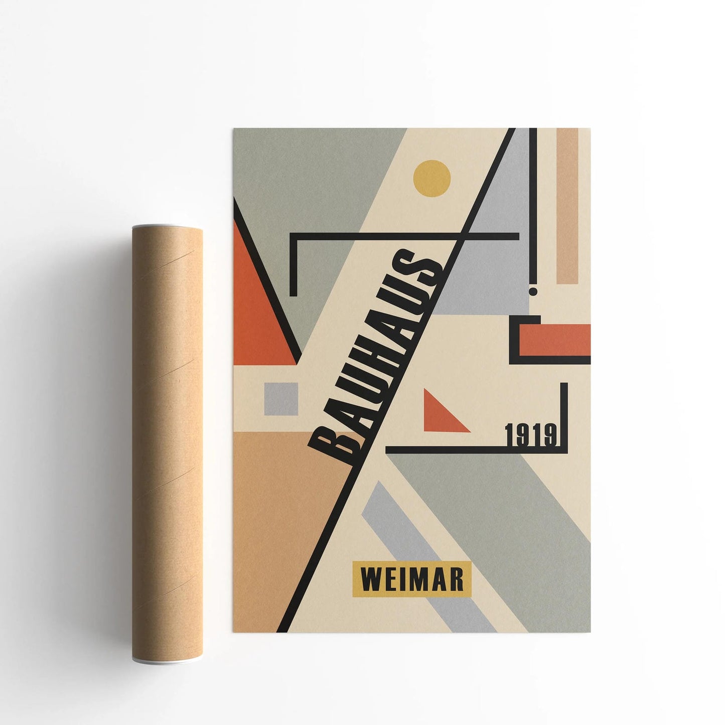 Bauhaus Ausstellung 1919 Poster