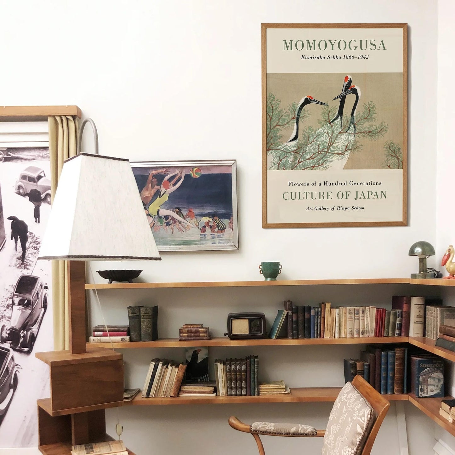 Cranes, K. Sekka Poster