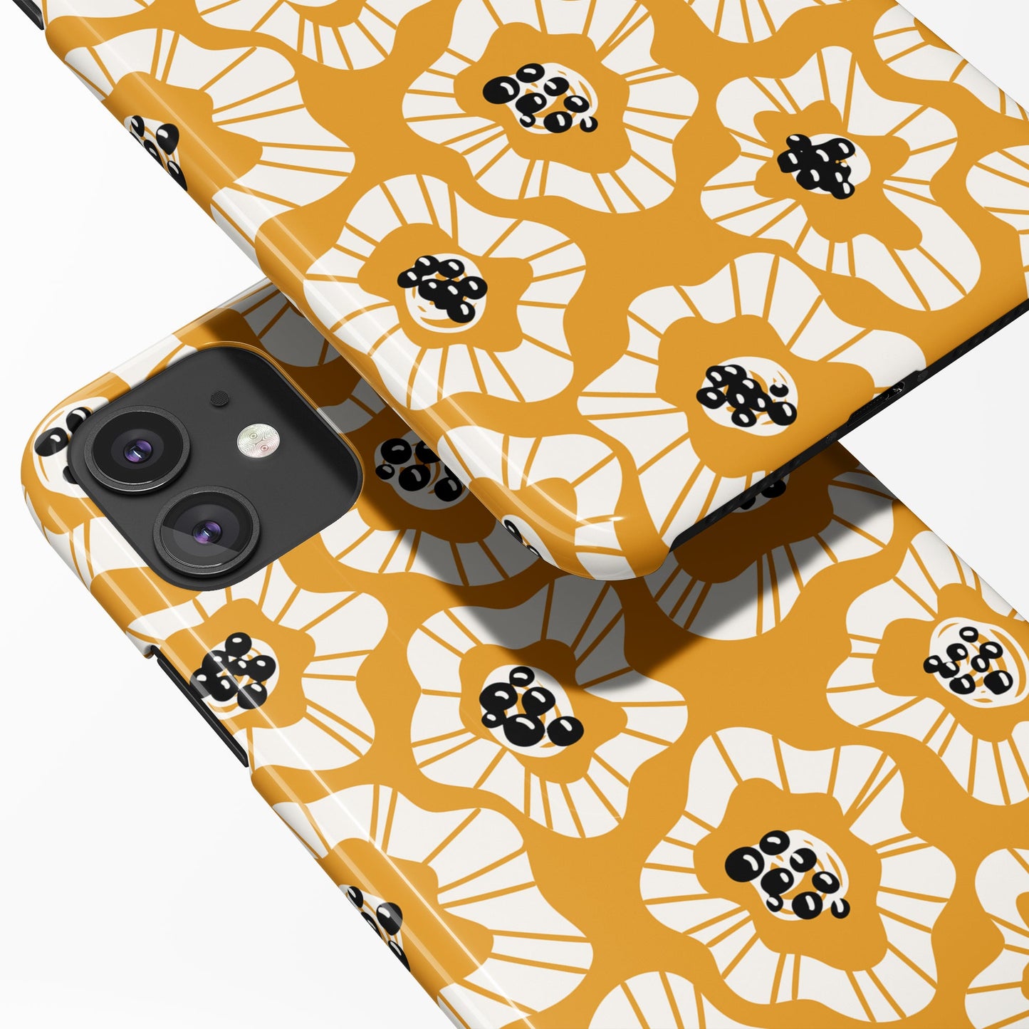 Retro Floral 70s iPhone Case