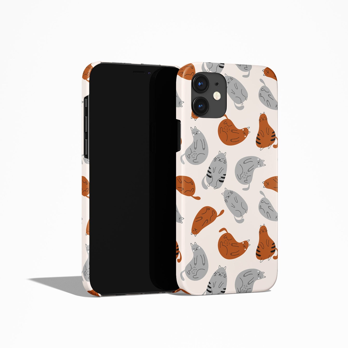 Funny Sleeping Cats iPhone Case