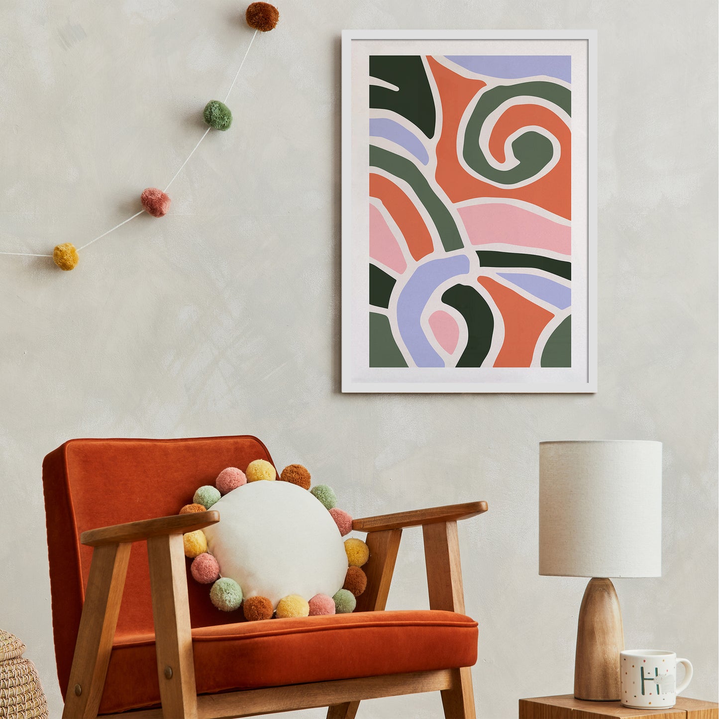 Composition in Colour Art Print