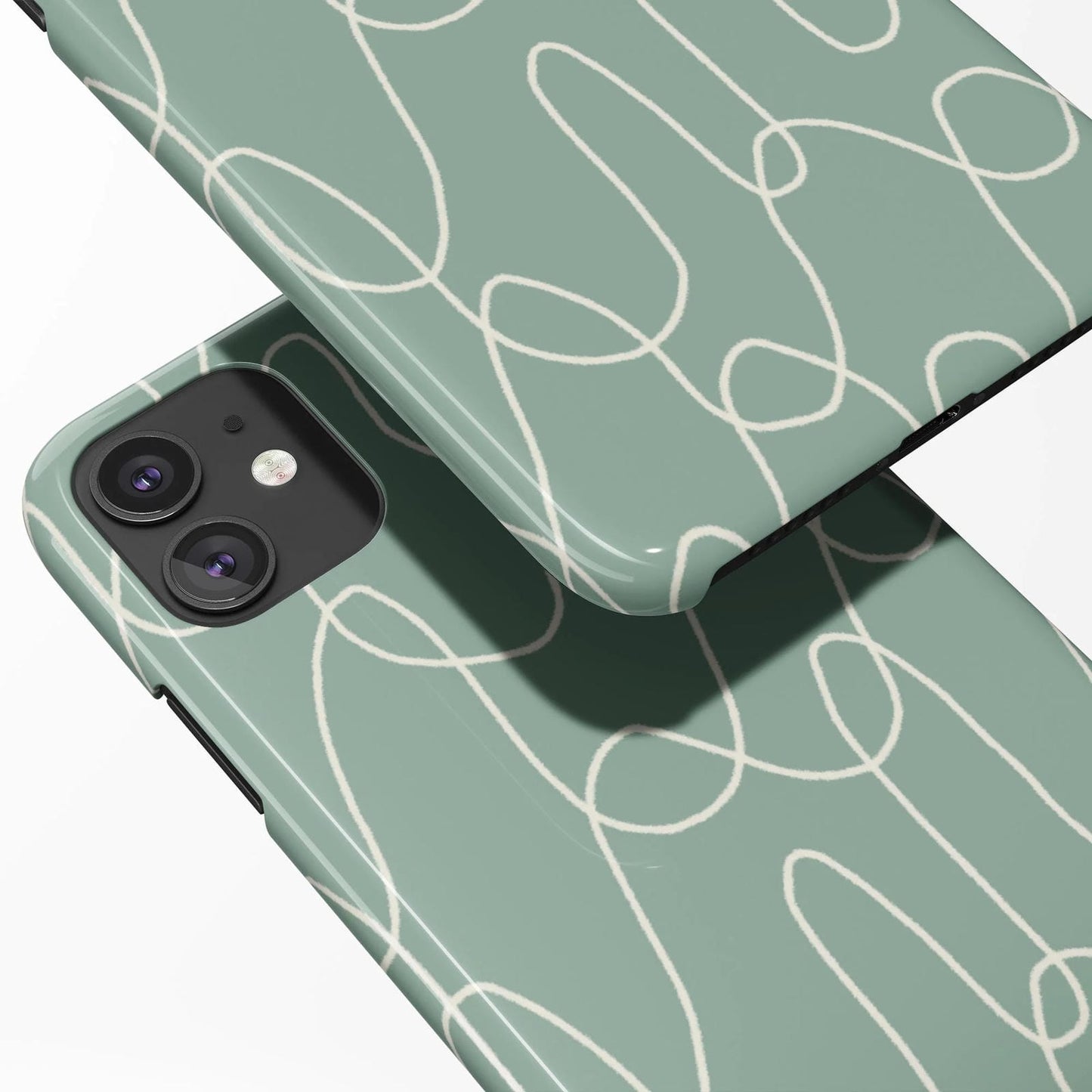 Mint Scandinavian iPhone Case