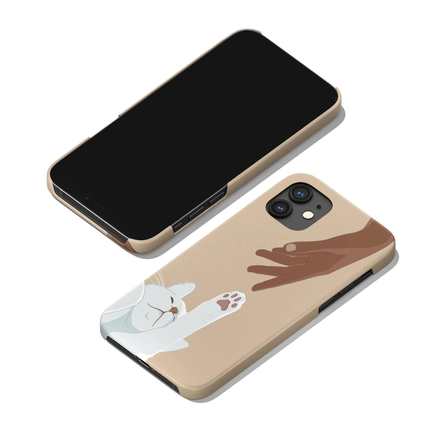 Cute Cat Best Friend iPhone Case