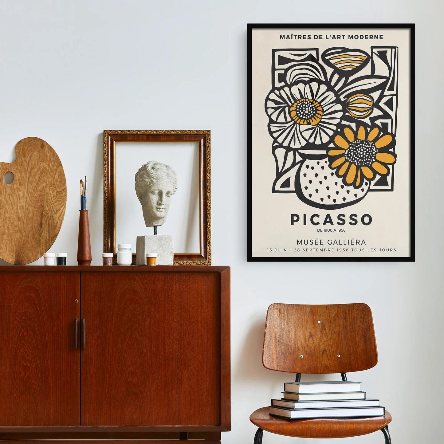 Flowers Pablo Picasso Poster