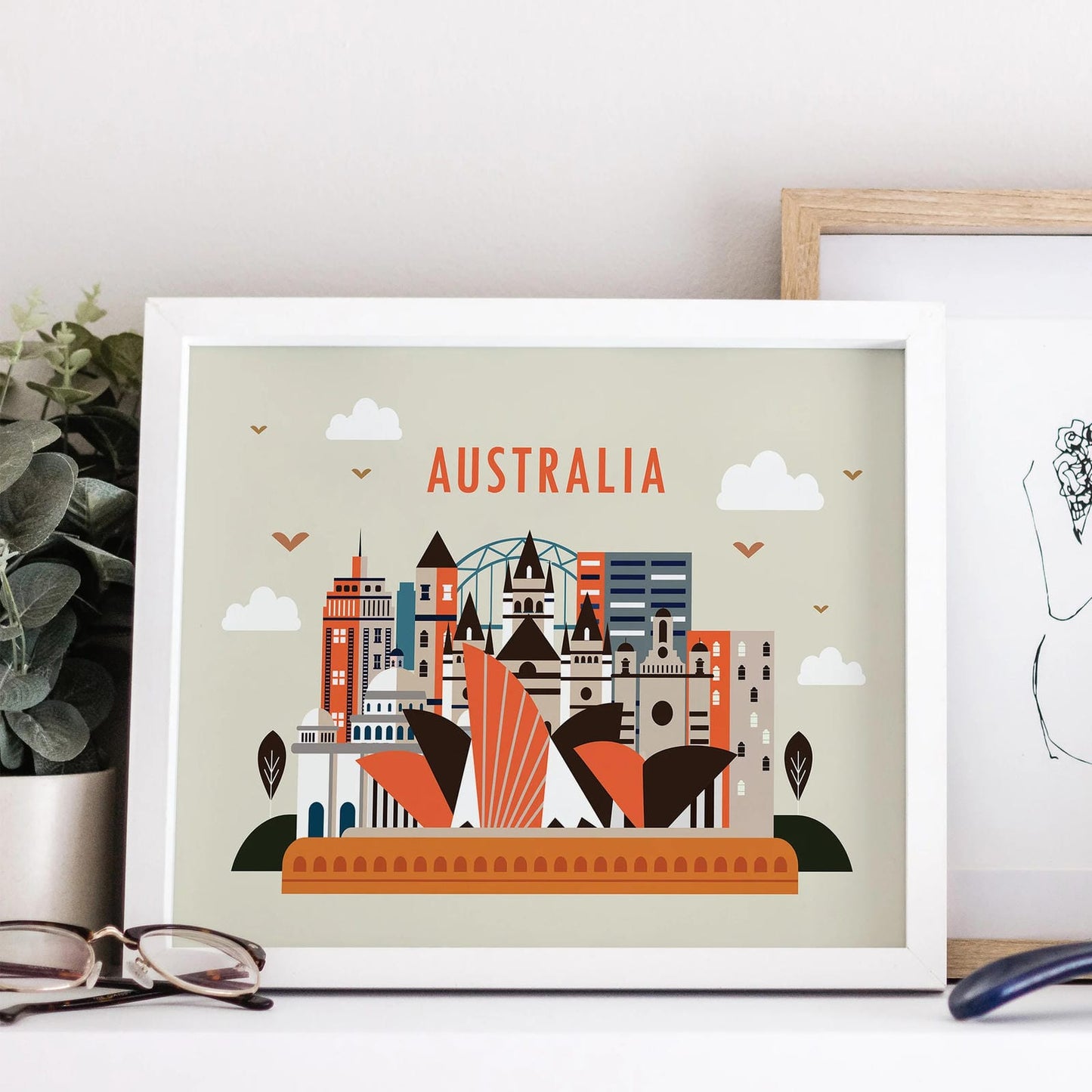 Australia Travel Poster