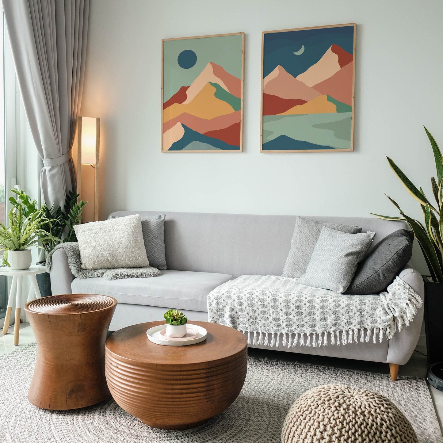 Set of 2 Scandi Travel Posters - HypeSheriff Europe