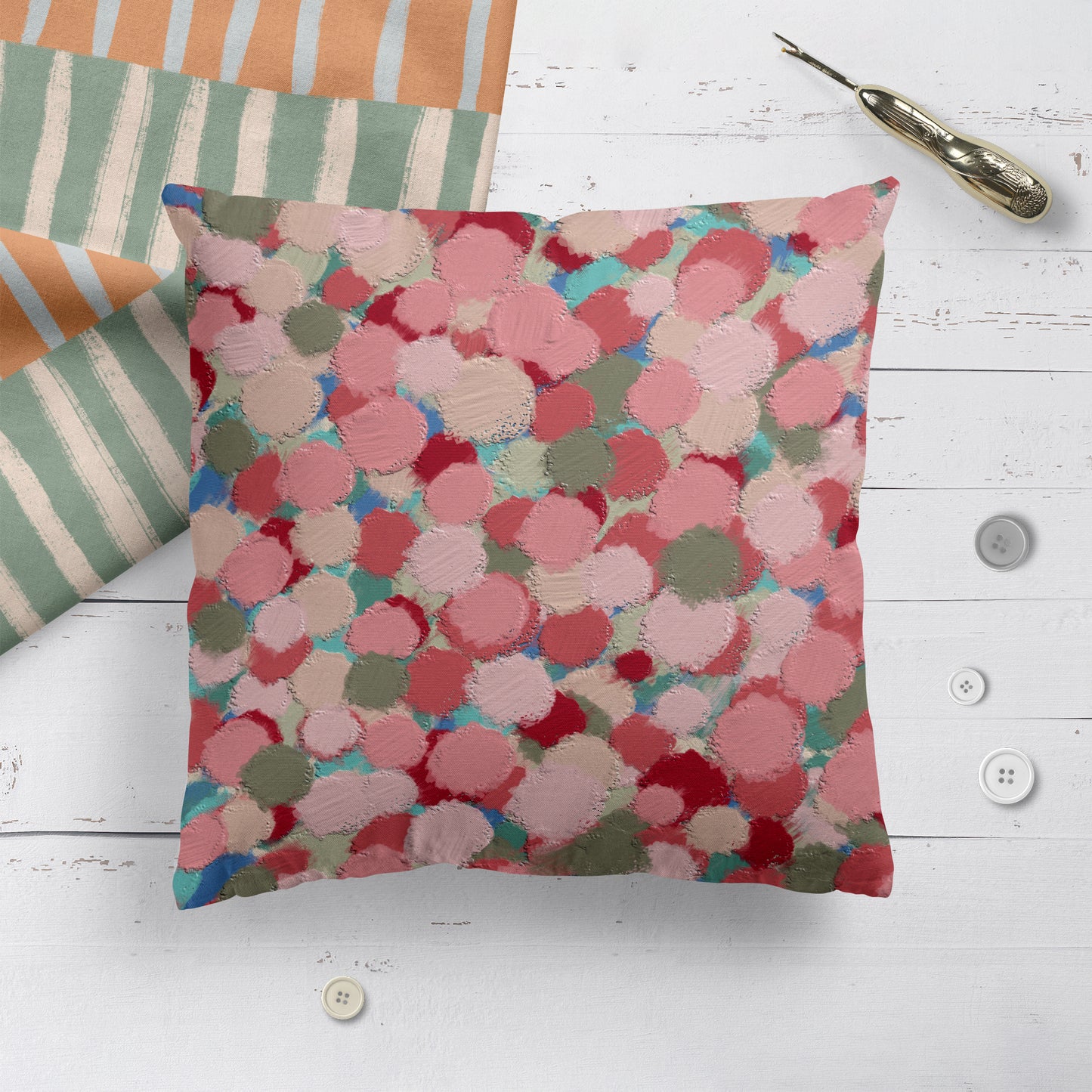 Abstract Modern Painting Decorative Throw Pillow