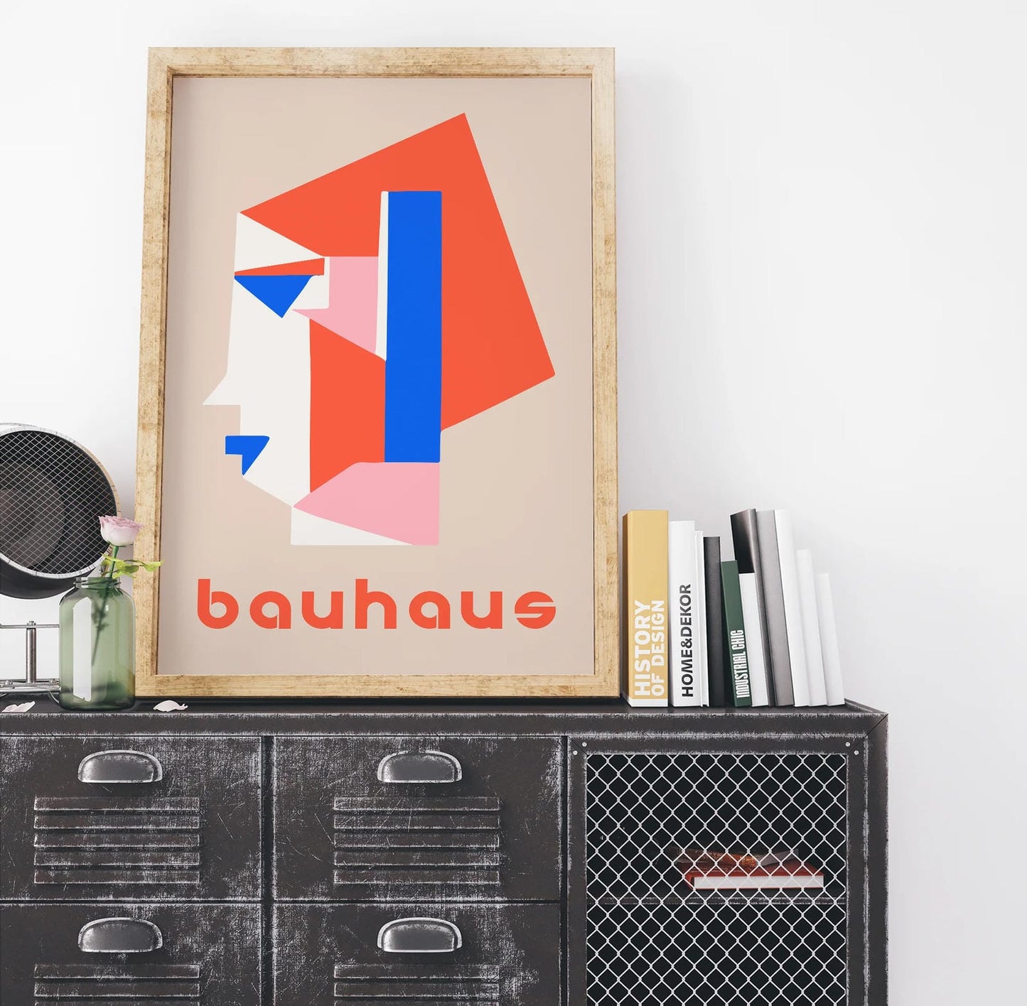 Bauhaus Woman Minimalist Poster