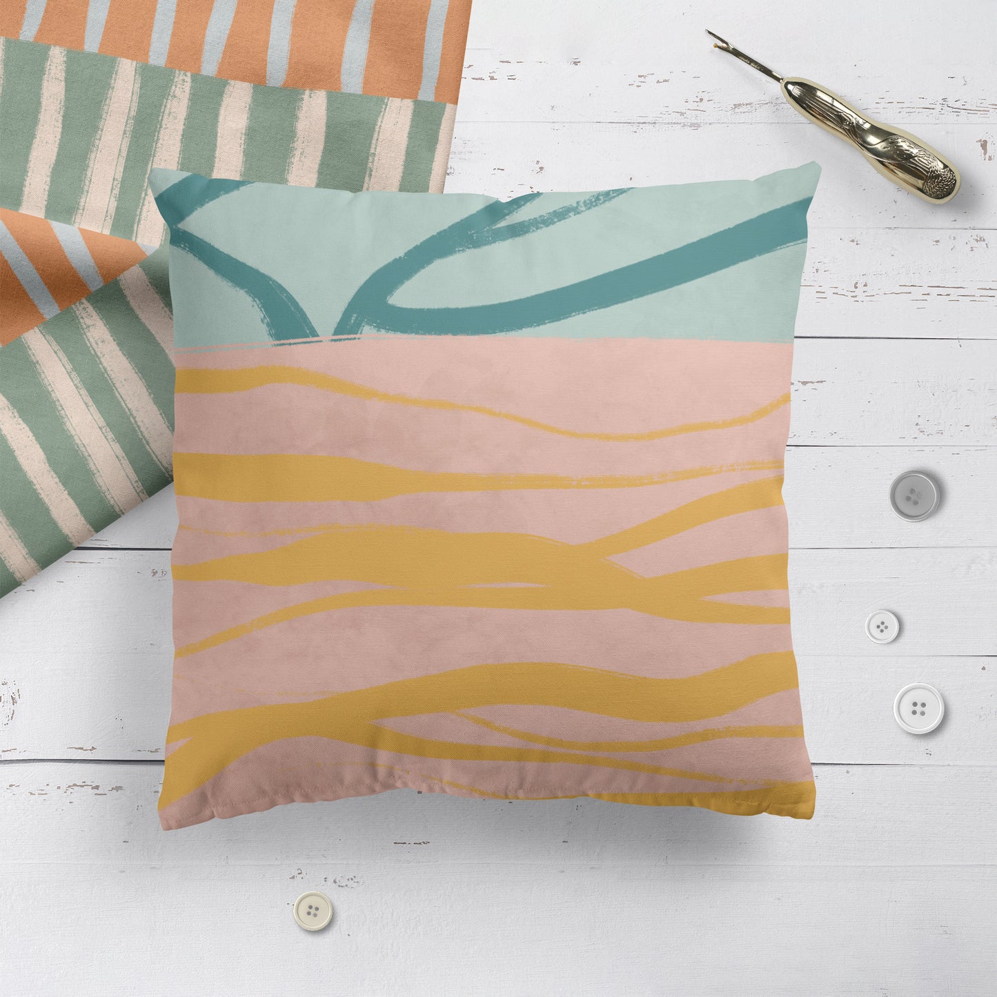 Florida Dream Throw Pillow