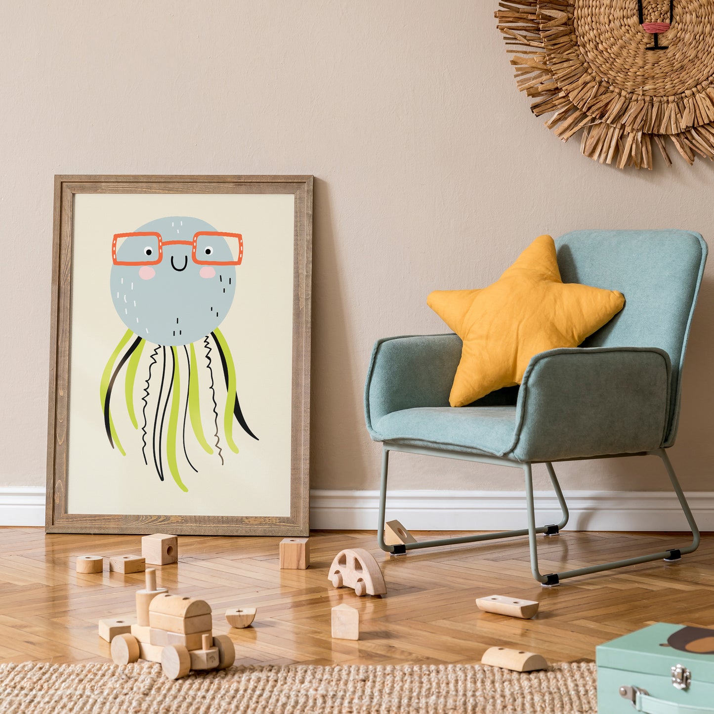 Octopus Bookworm Poster