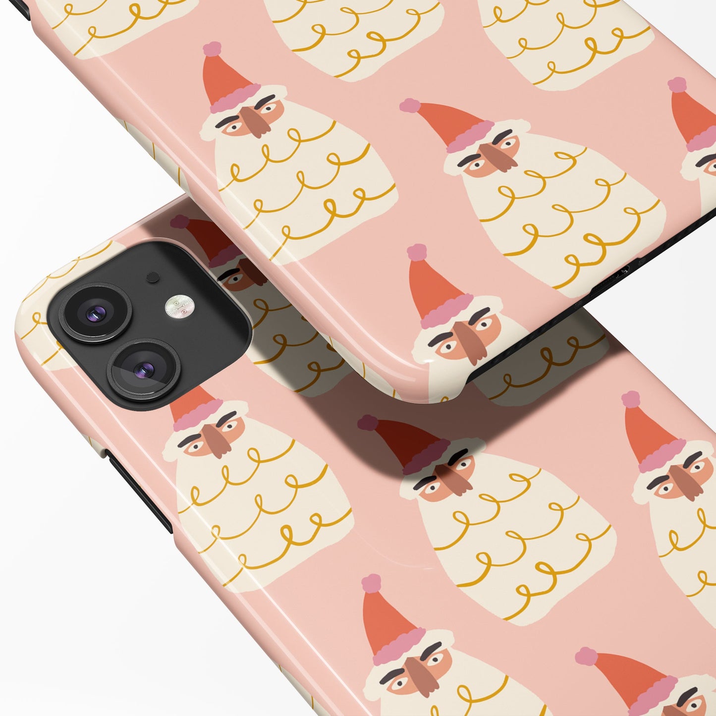 Funny Bad Santa iPhone Case