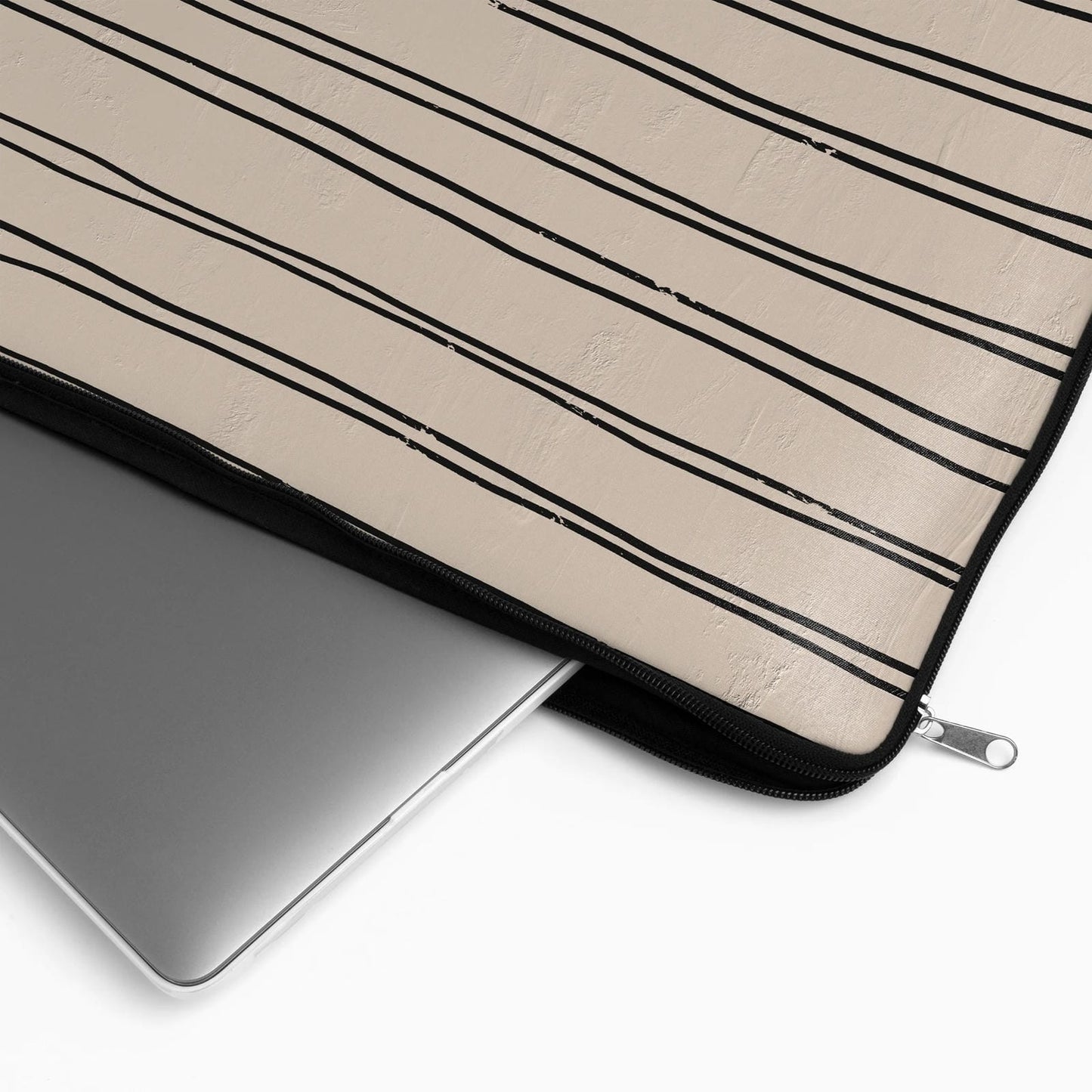 Painted Beige Minimalist Art - Laptop Sleeve