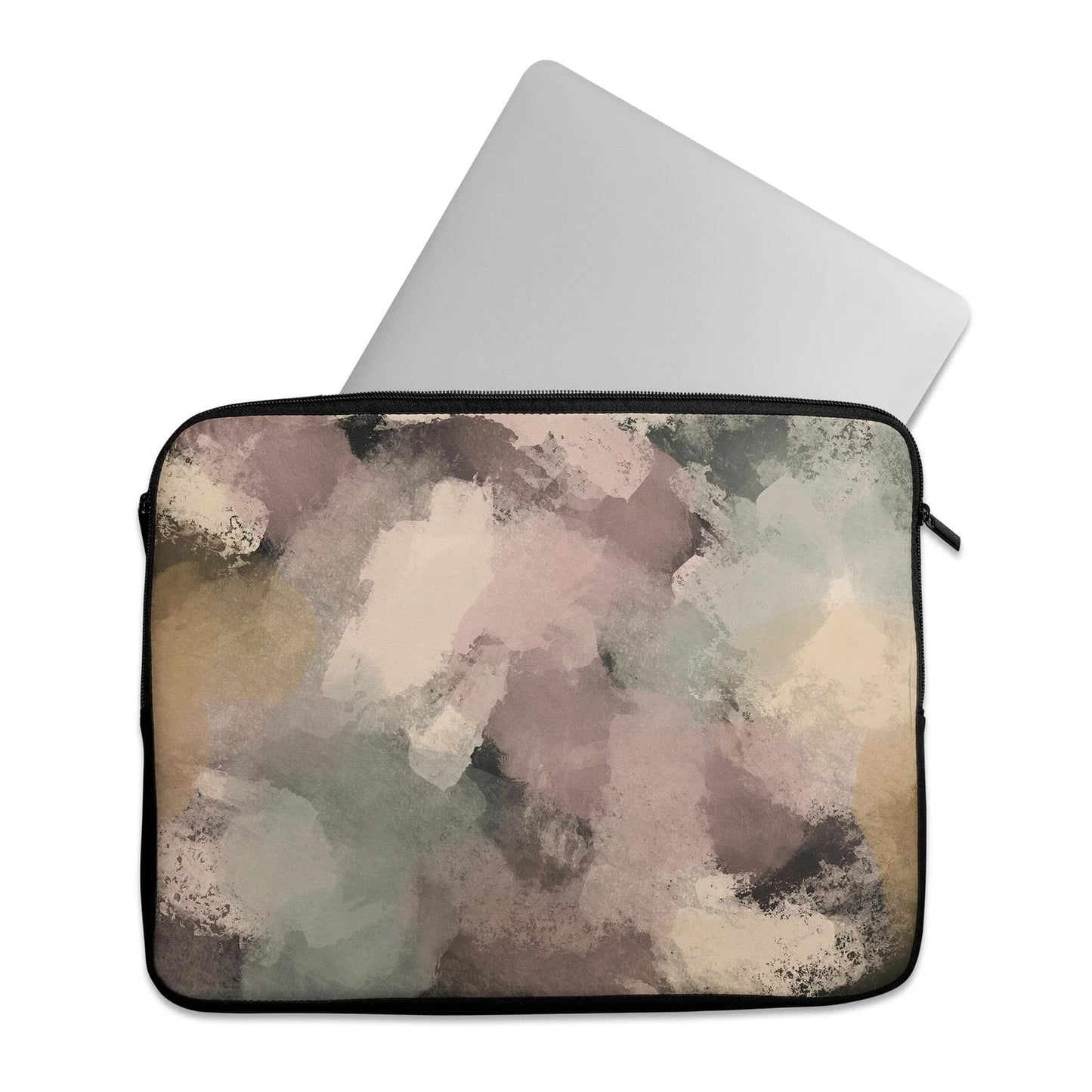 Abstract Grunge Brushes MacBook Sleeve