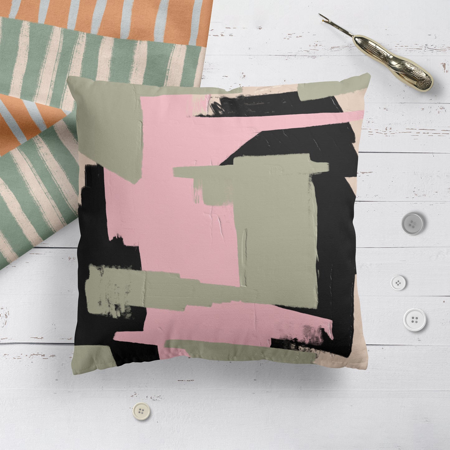 Modern Home Decor Throw Pillow