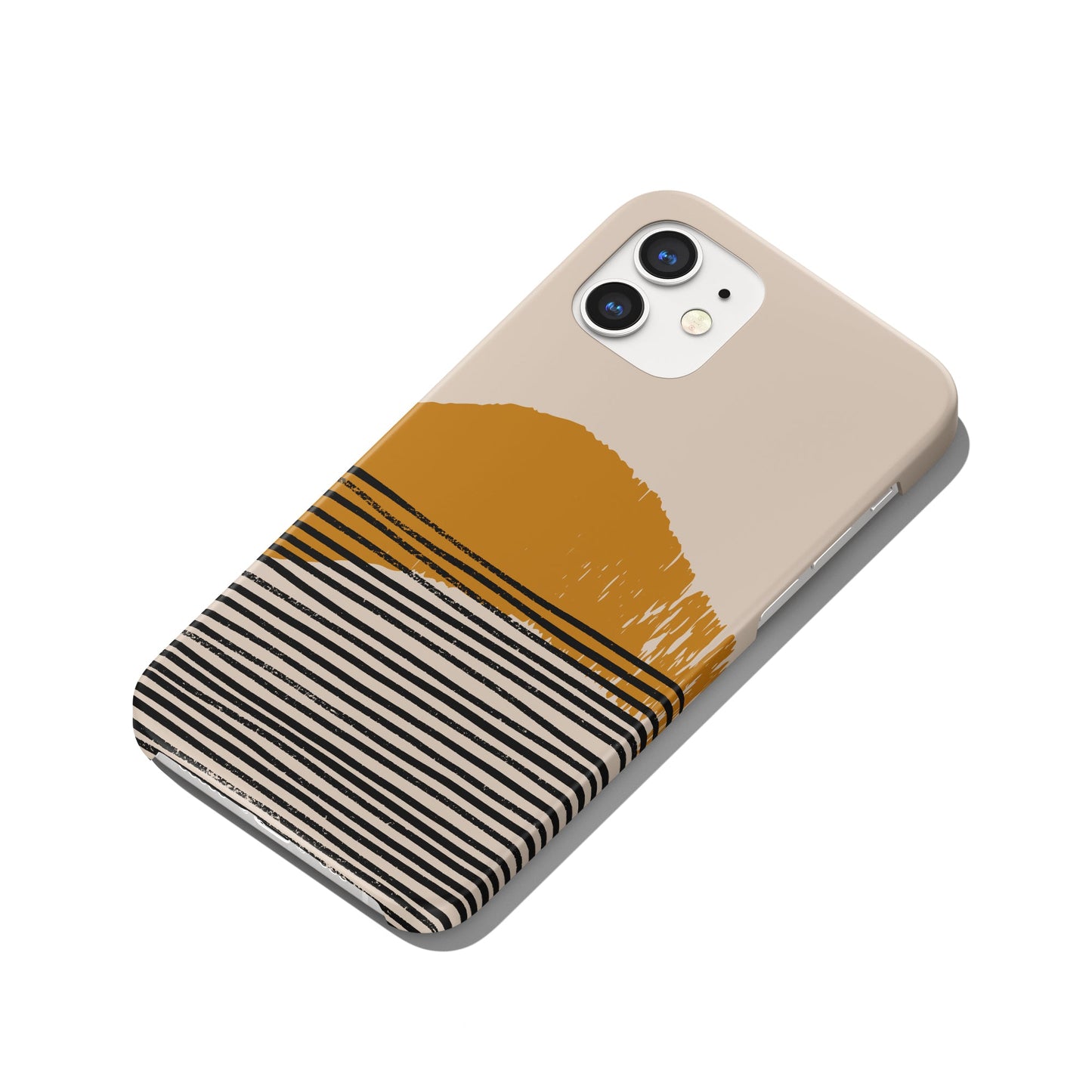 Modern Mountain Art iPhone Case
