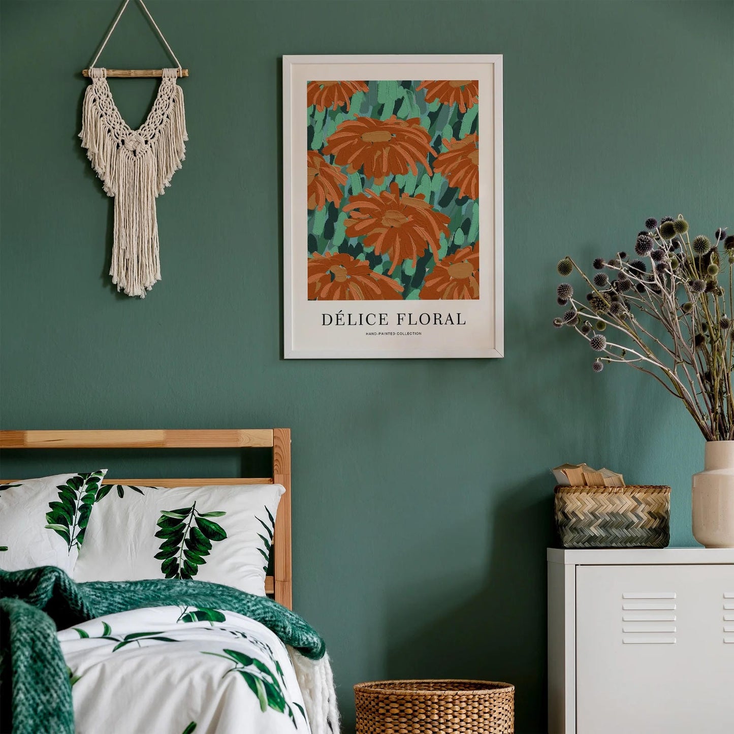 Painting Artwork Délice Floral Poster