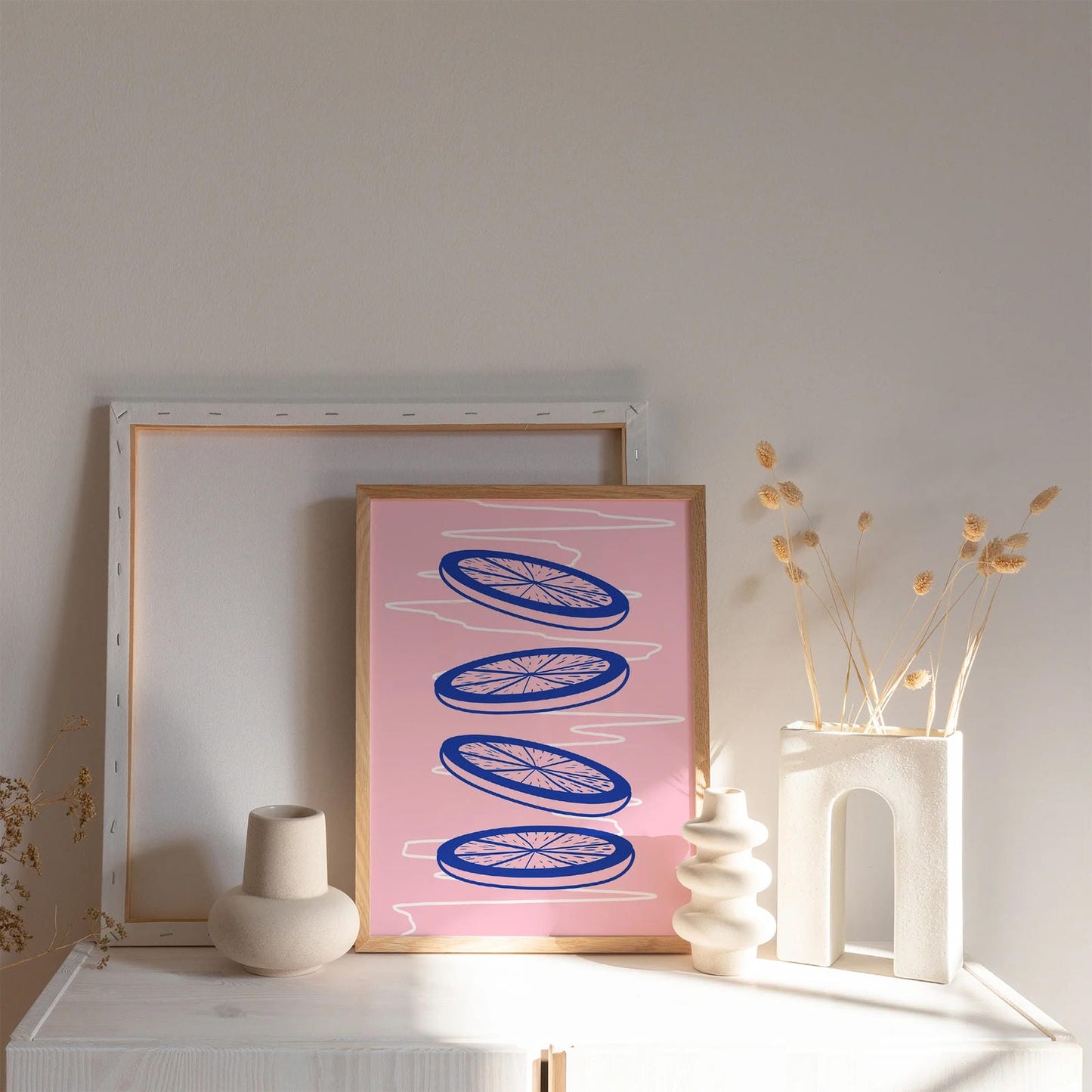 Modern Lemon Poster