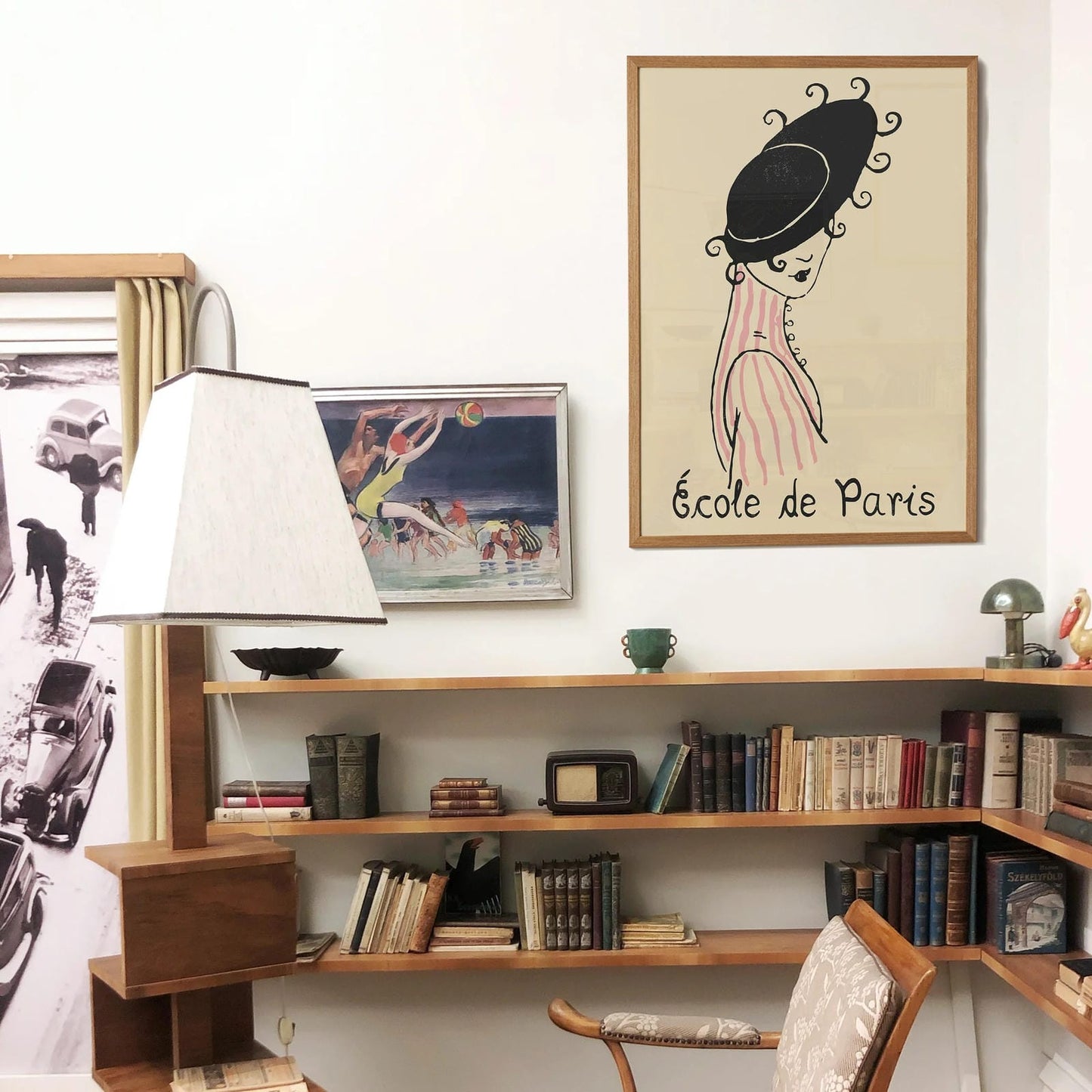 Vintage Fashion Woman Poster