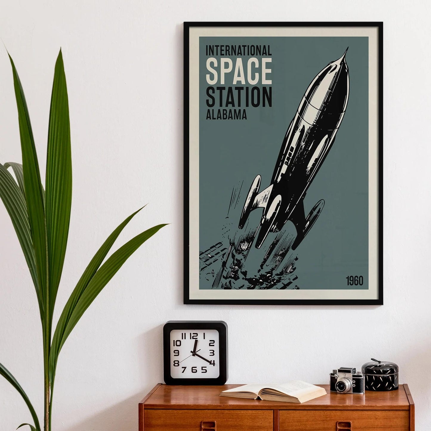 International Space Station Alabama Poster