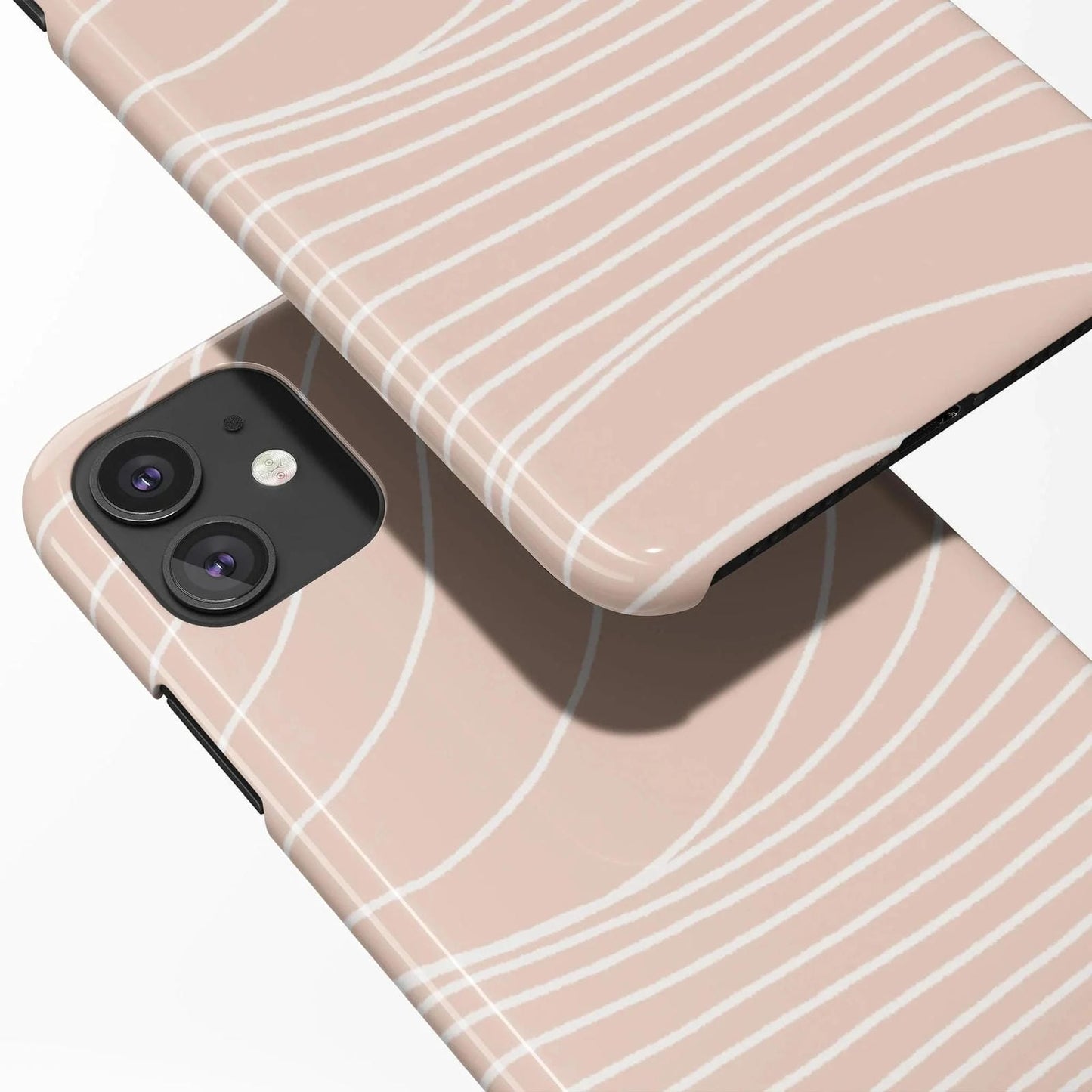 Pink Abstract iPhone Case