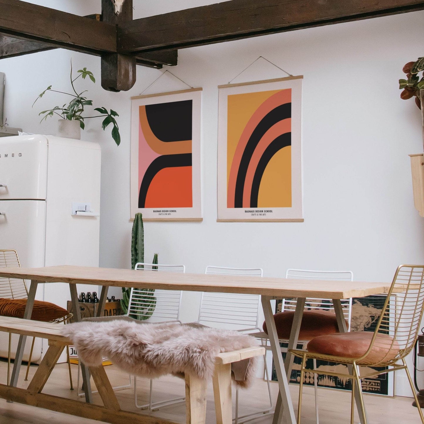 Set of 2 Bauhaus School Posters - HypeSheriff Europe