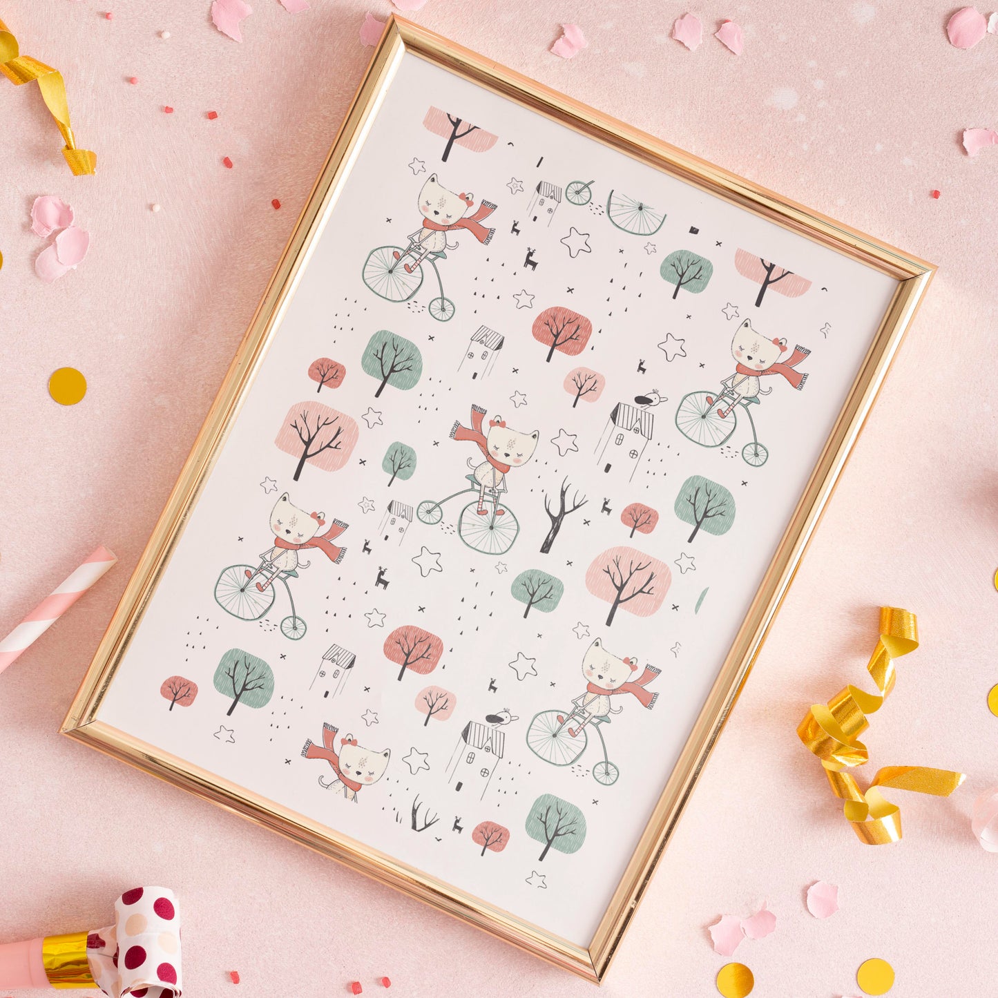 Kitty Traveler Poster