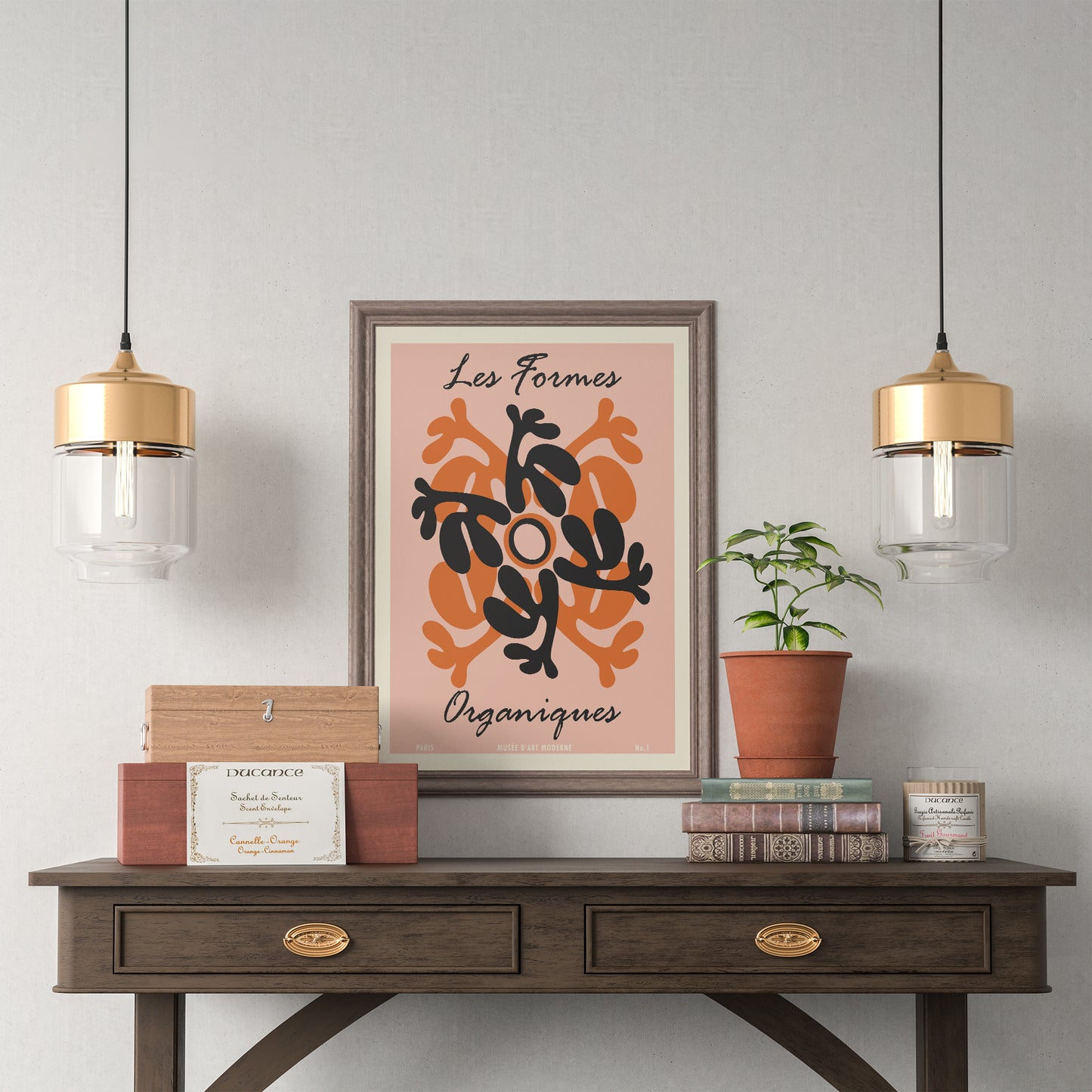 Les Formes Organiques Poster