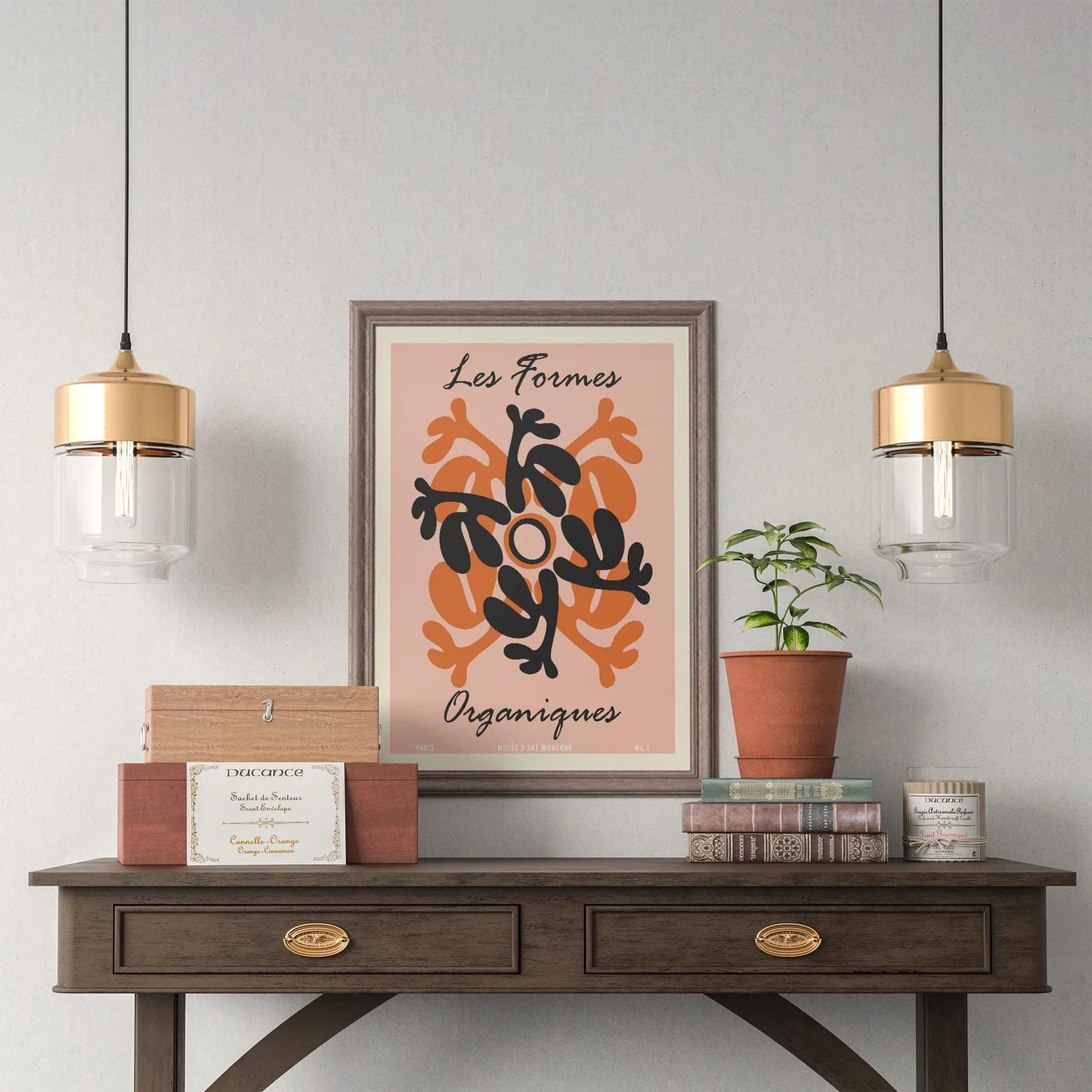 Les Formes Organiques Poster